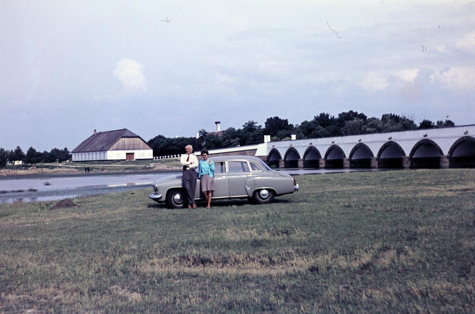 1966, Szilágyi Lajosné, Wartburg 311/312, Wartburg-márka, színes, Fortepan #294948