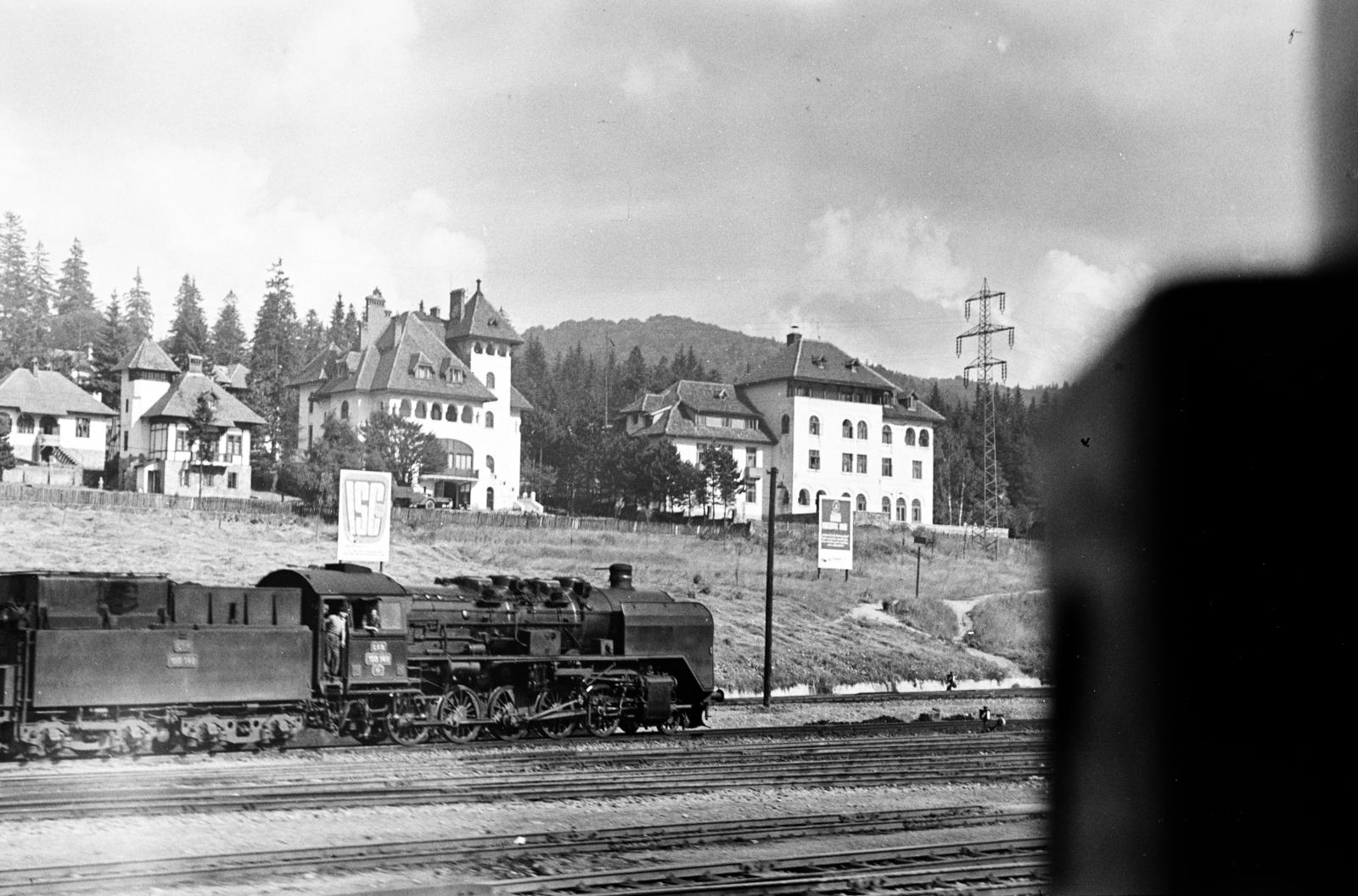 Romania, Predeal, vasútállomás., 1963, Török Kálmán, steam locomotive, Fortepan #295064