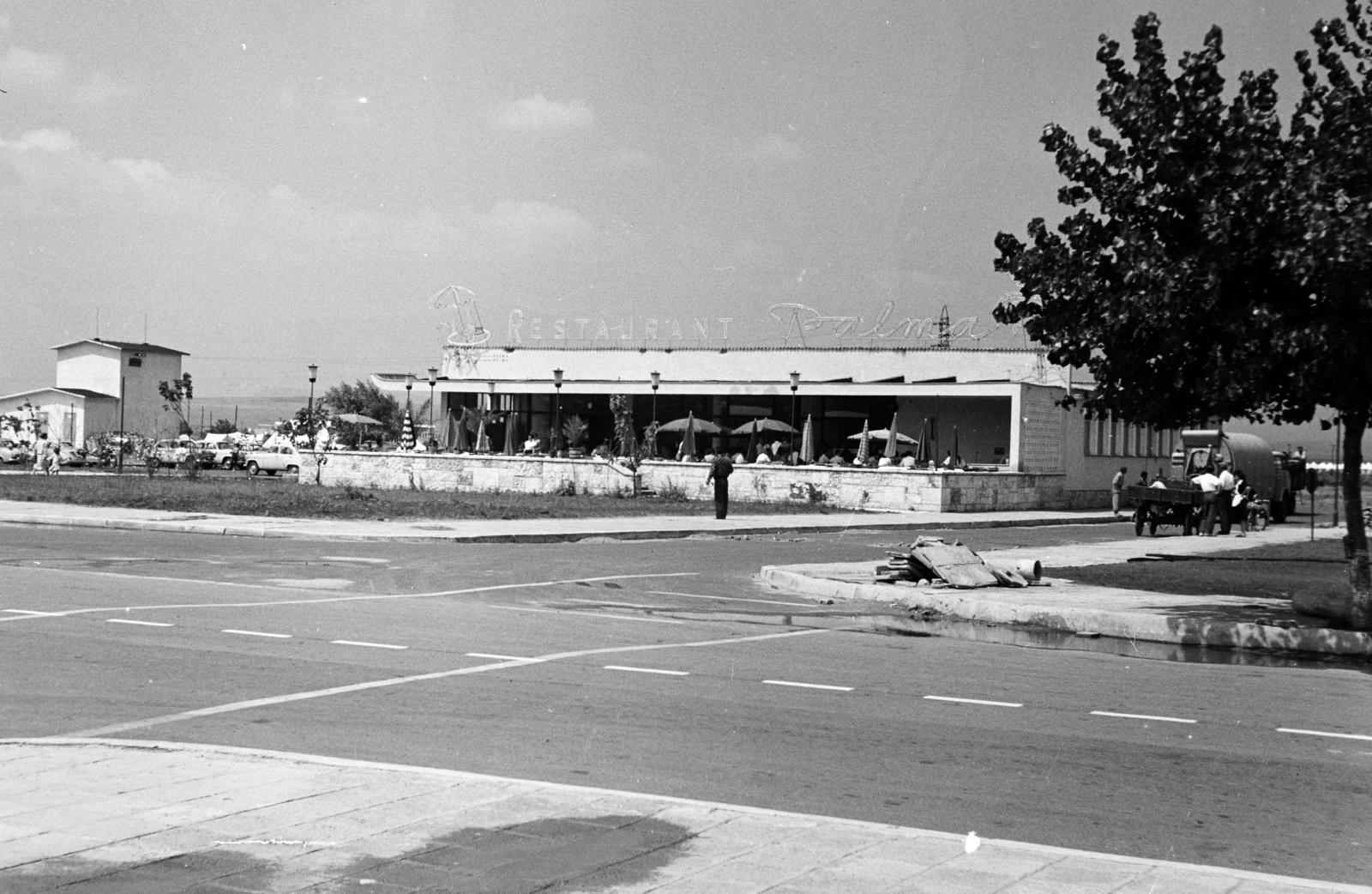 1963, Török Kálmán, terrace, restaurant, Fortepan #295080