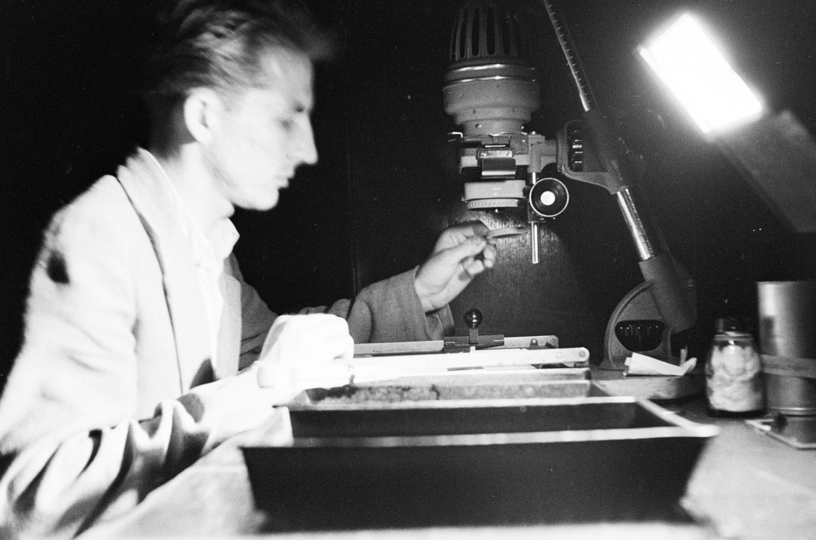 1962, Török Kálmán, photo lab, enlarger, Fortepan #295126
