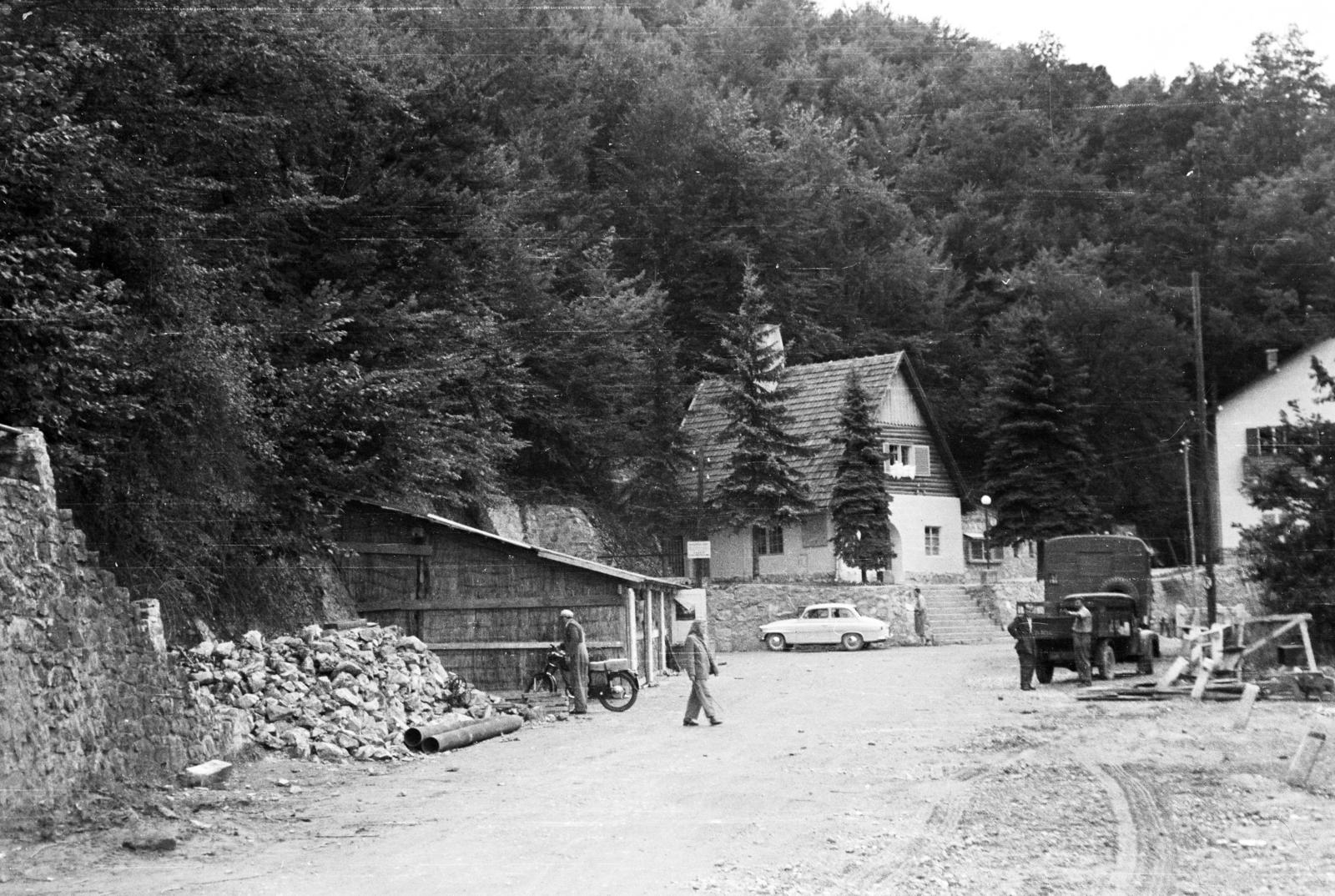 1958, Török Kálmán, motorcycle, Fortepan #295201