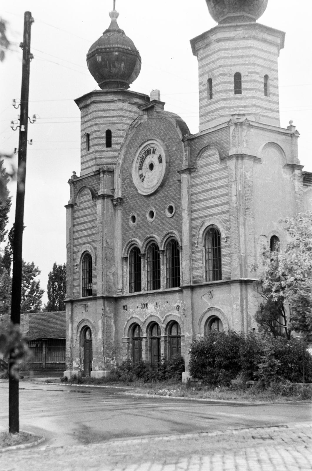 Magyarország, Békéscsaba, neológ zsinagóga., 1962, Hegedűs Tibor, zsinagóga, Fortepan #295443