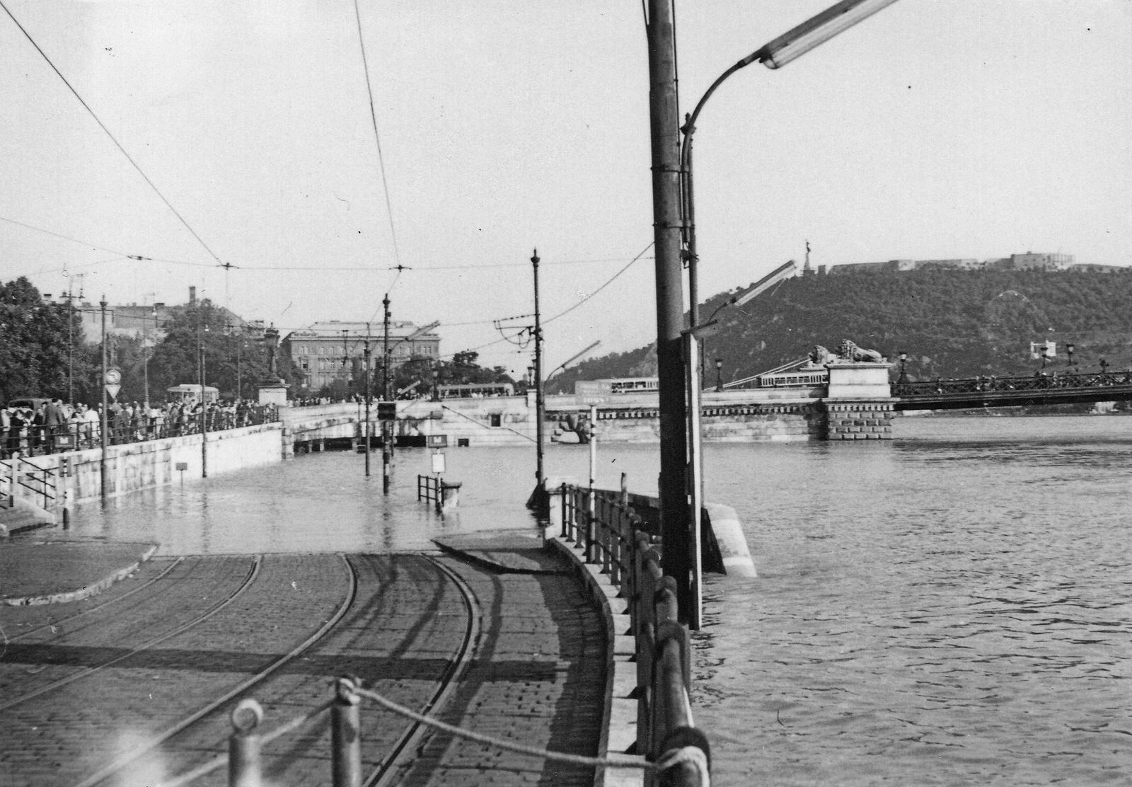 1969, Hózer Benjamin, flood, Fortepan #295458