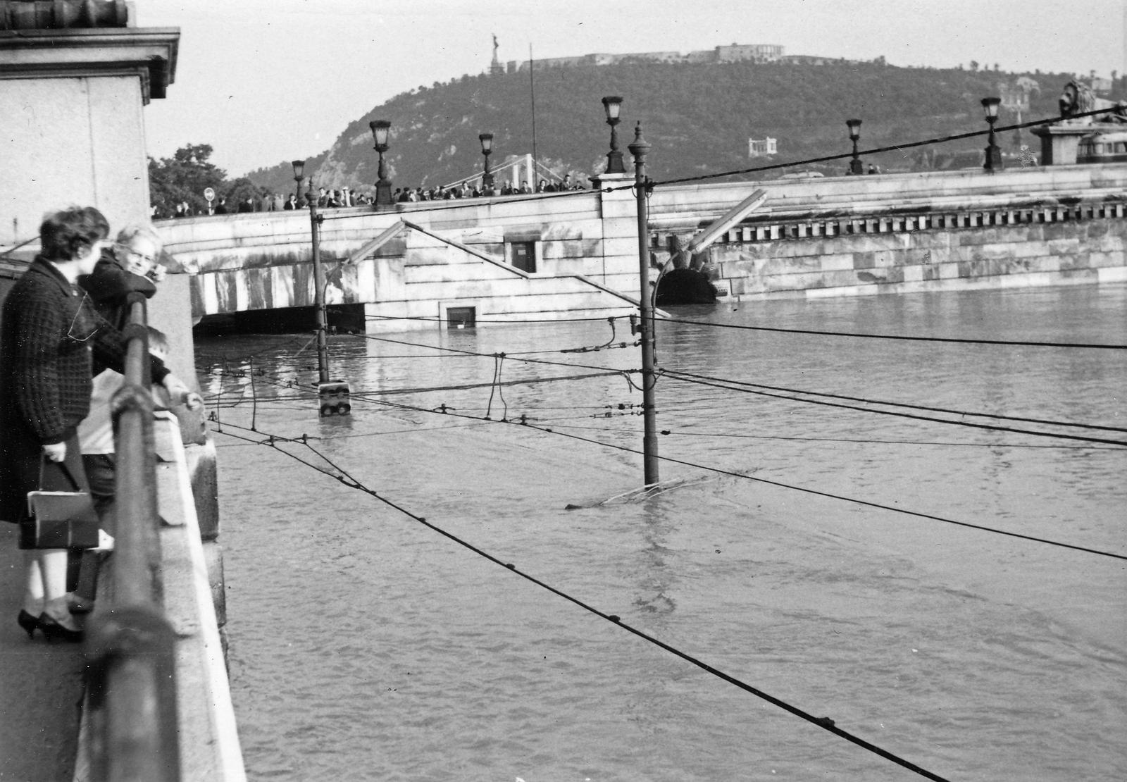 1969, Hózer Benjamin, flood, Fortepan #295459