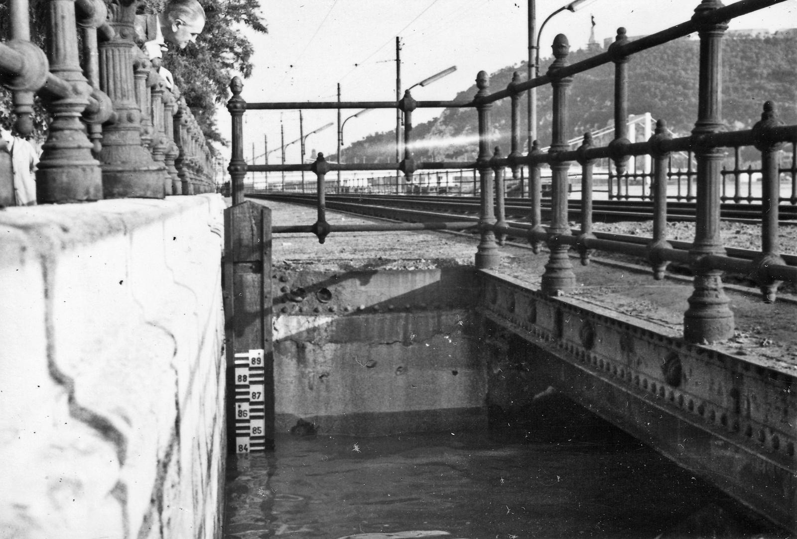 1969, Hózer Benjamin, flood, Fortepan #295462