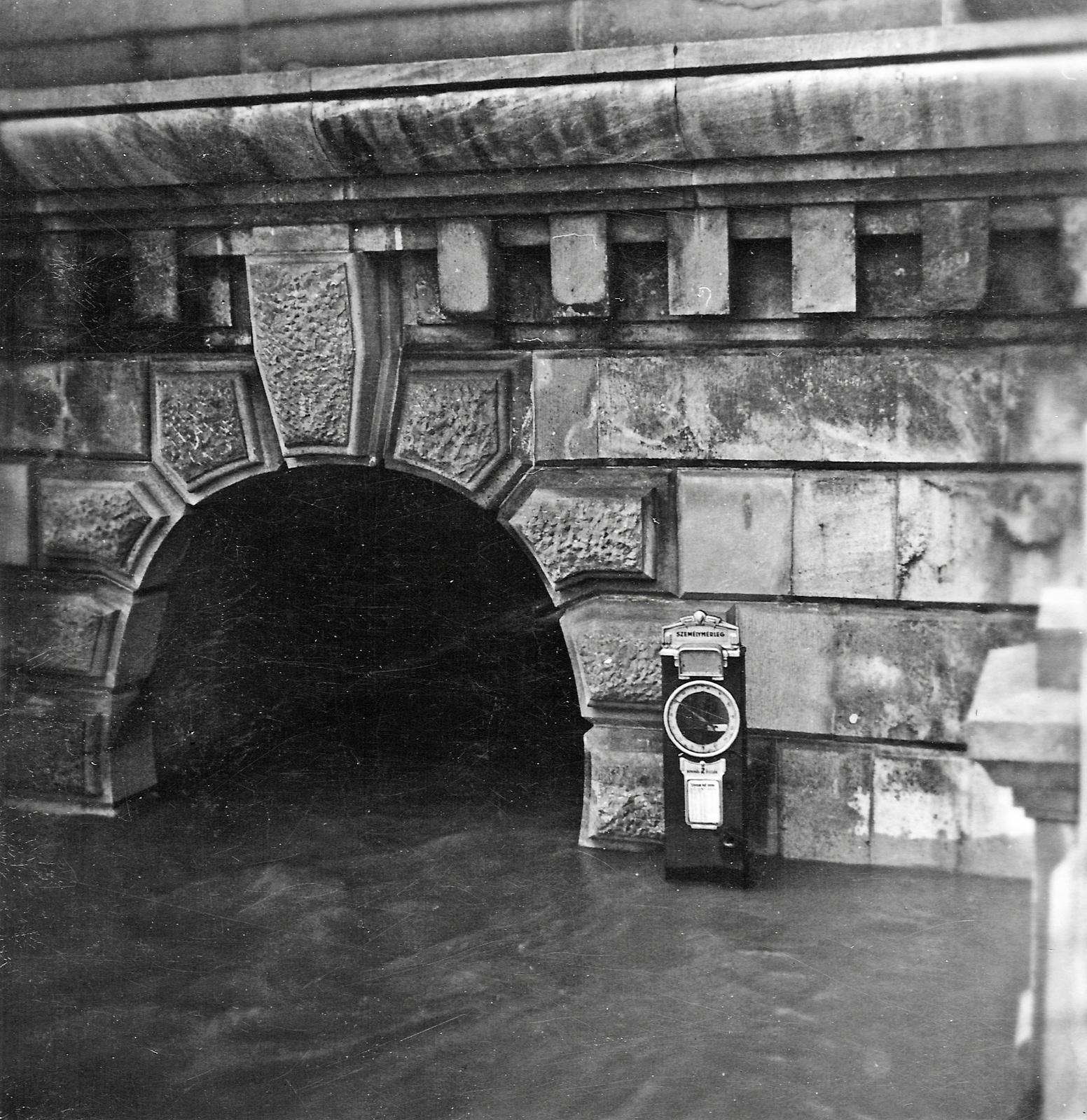 1969, Hózer Benjamin, flood, Fortepan #295463