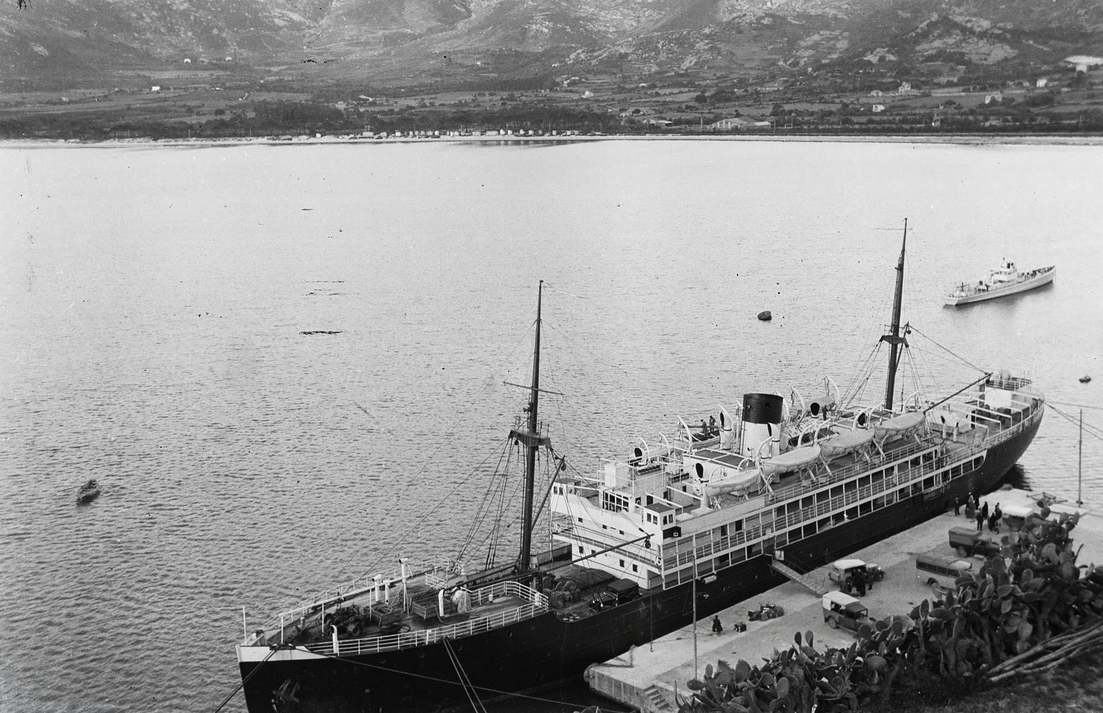 1934, Karsai Kata, óceánjáró hajó, Fortepan #295568