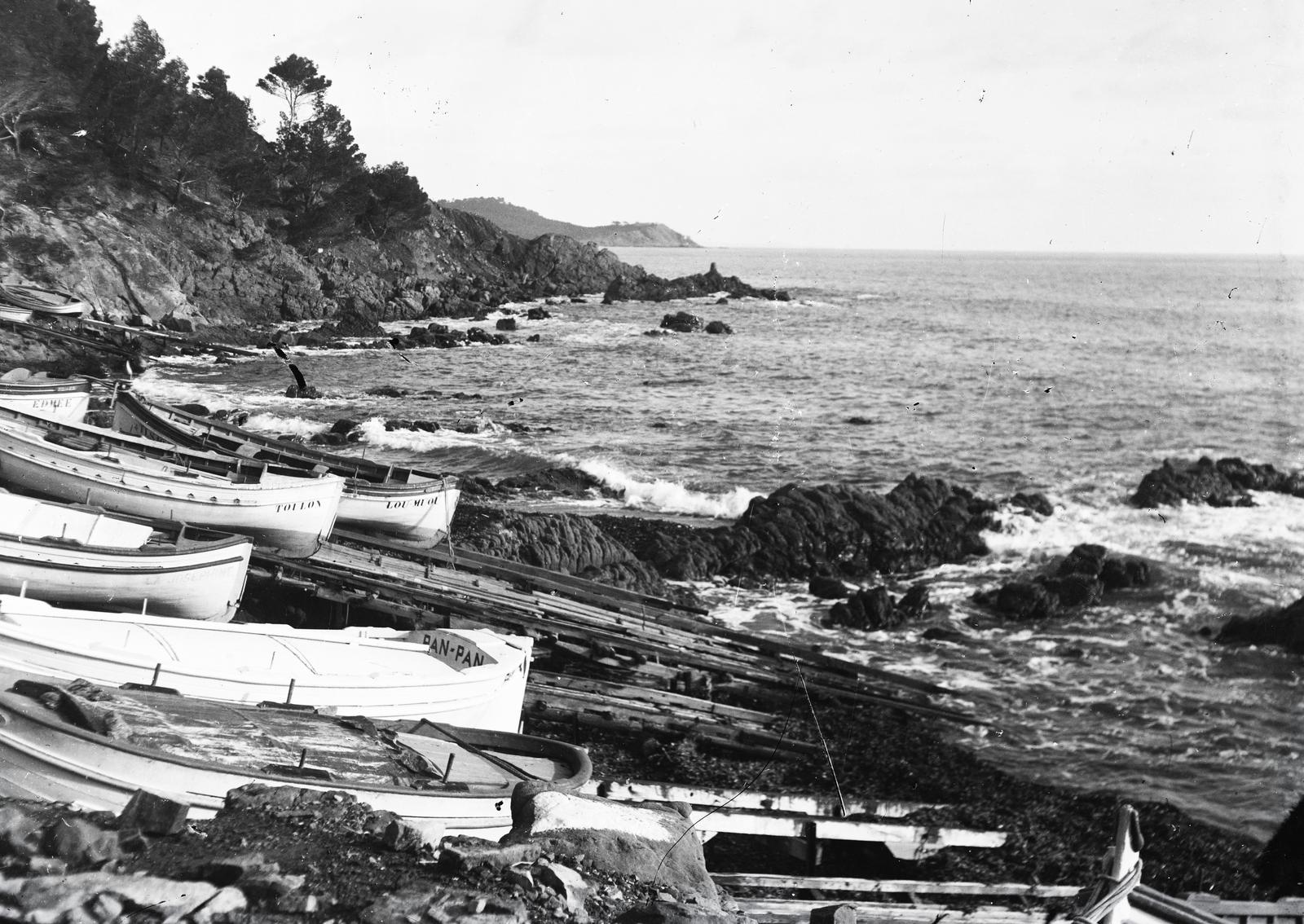 Franciaország, La Seyne-sur-Mer, Plage de la Verne., 1934, Karsai Kata, Fortepan #295577