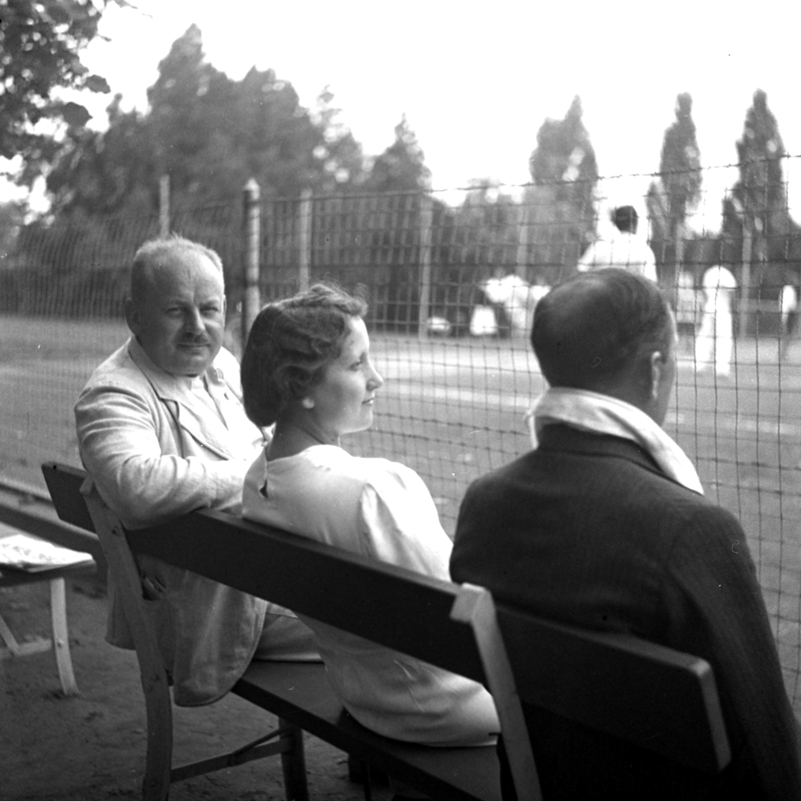 Hungary, Alag, Dunakeszi, 1938, Kölcsey Ferenc Dunakeszi Városi Könyvtár / Petanovits fényképek, tennis, Fortepan #29560