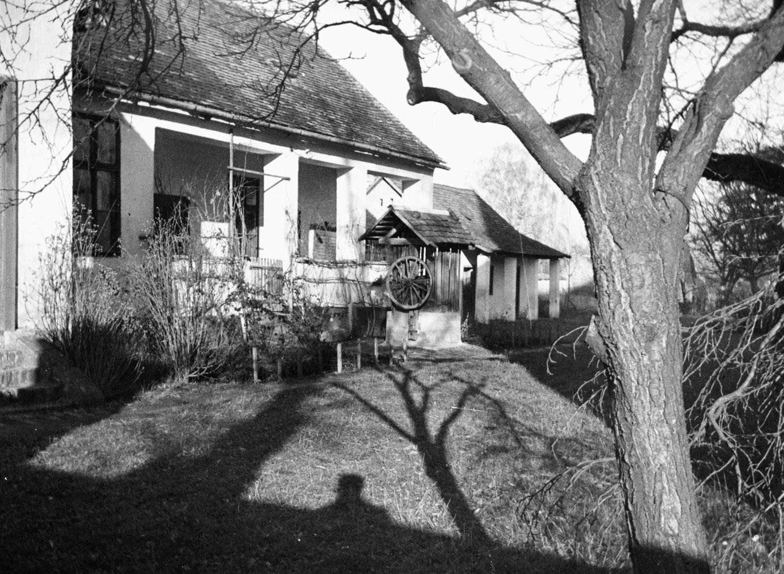 Magyarország, Kistótfalu, Kossuth Lajos utca 43., a református templommal szomszédos ház udvara., 1962, Koroknai-Tegez Ferenc, Fortepan #295633