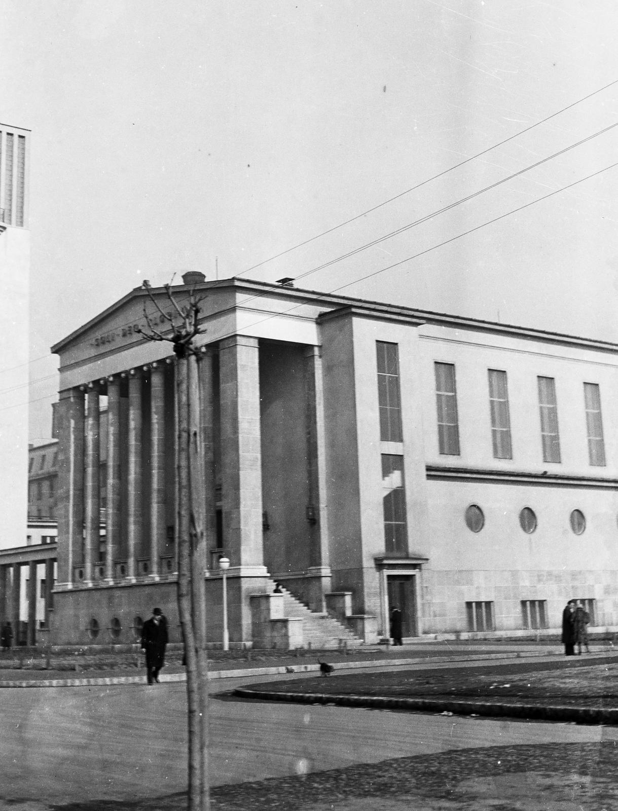 Hungary, Budapest XIII., Pozsonyi úti református templom., 1941, Török Kálmán, Budapest, Fortepan #295809