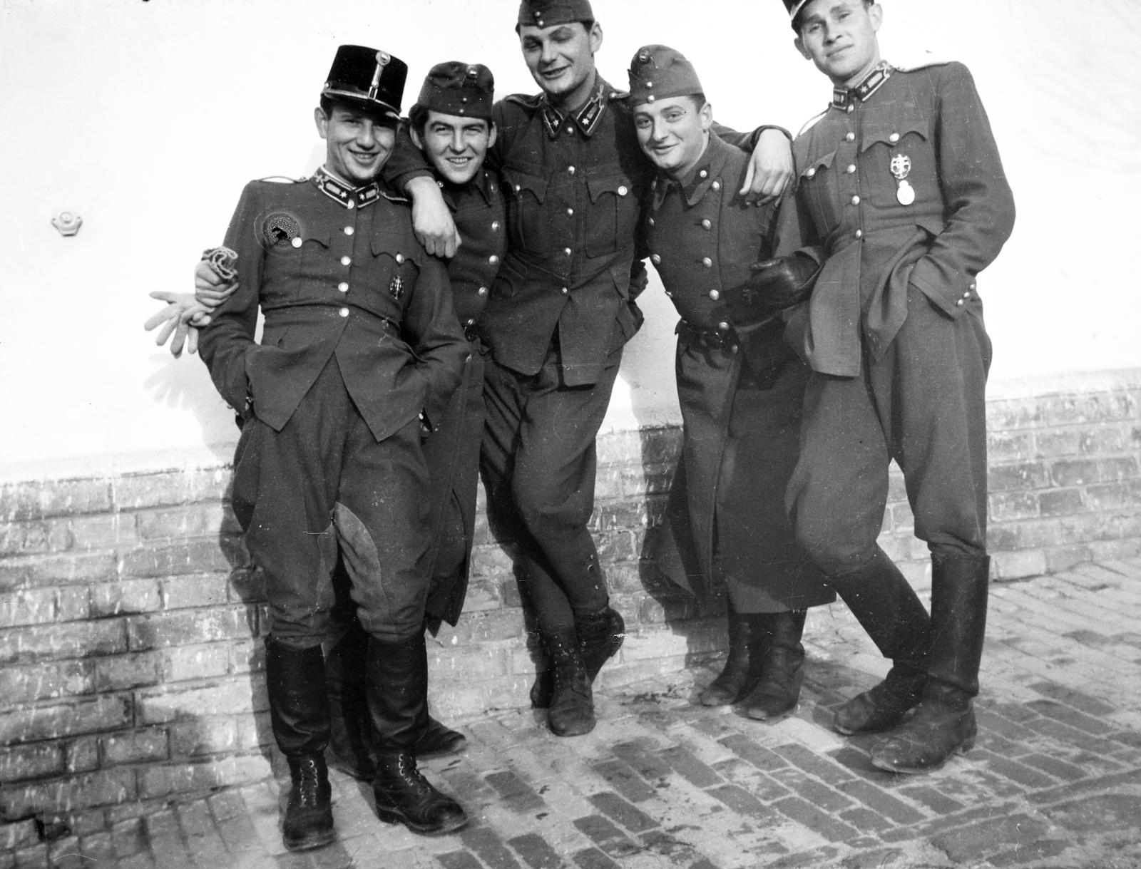 1942, Virágvölgyi István, Szalontai János, Fortepan #295859
