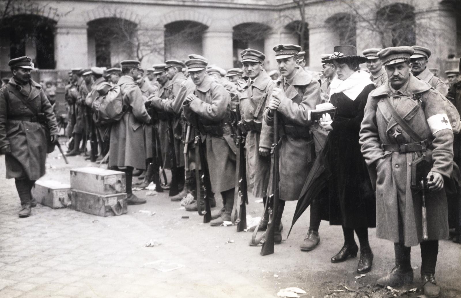 1919, Kieselbach Galéria, katona, Fortepan #295949