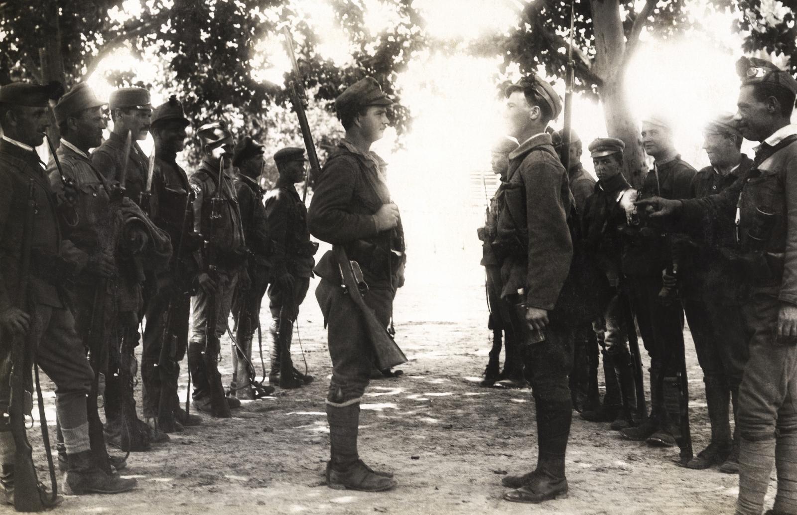 1919, Kieselbach Galéria, soldier, Fortepan #295959