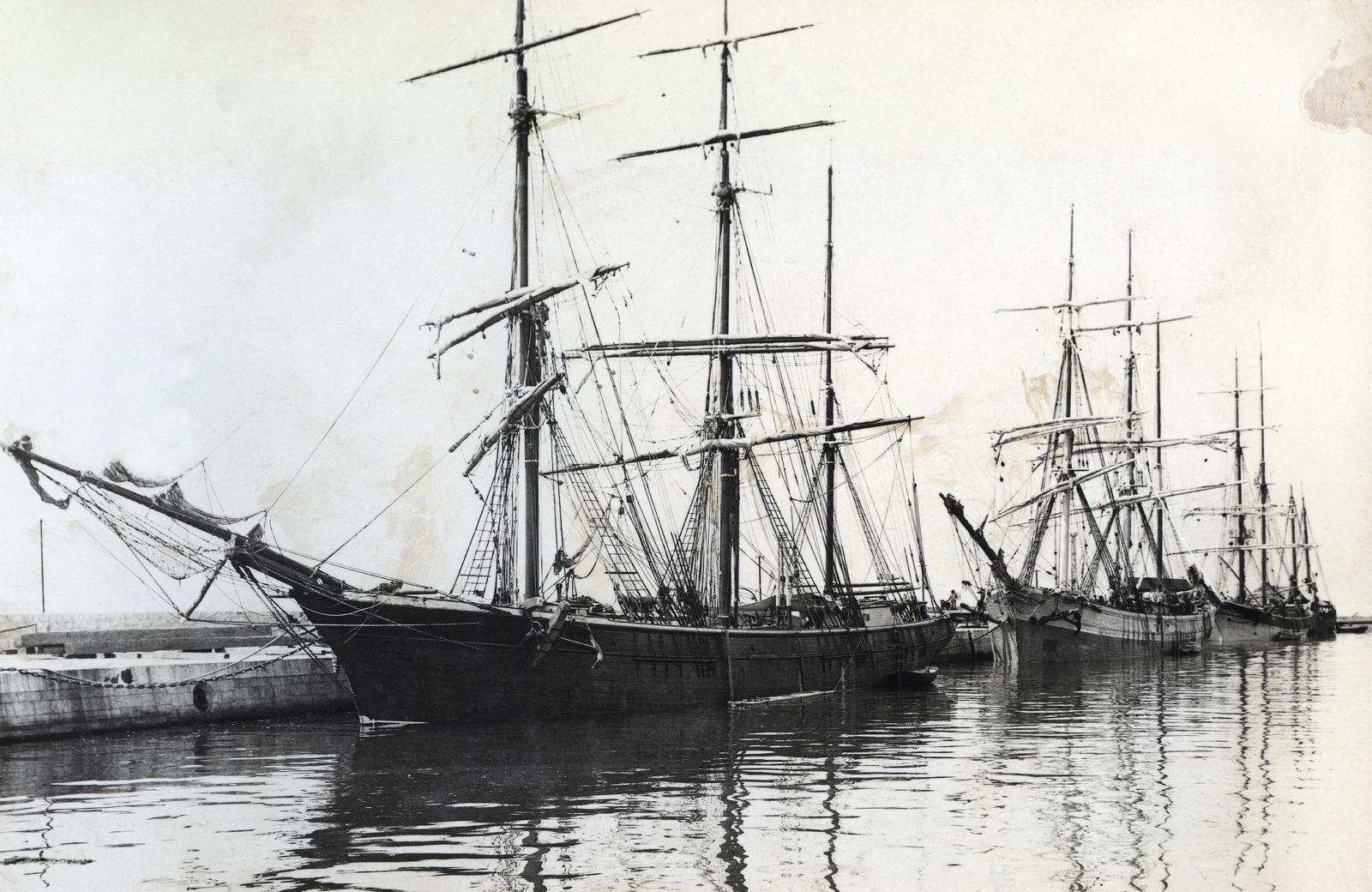 1919, Kieselbach Galéria, sailboat, Fortepan #296000