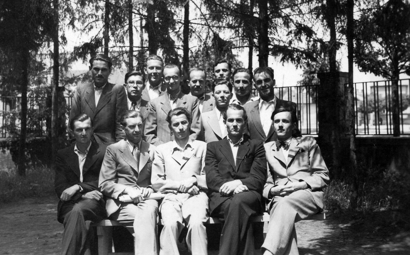 1953, Baráth Endre, tableau, Fortepan #29891