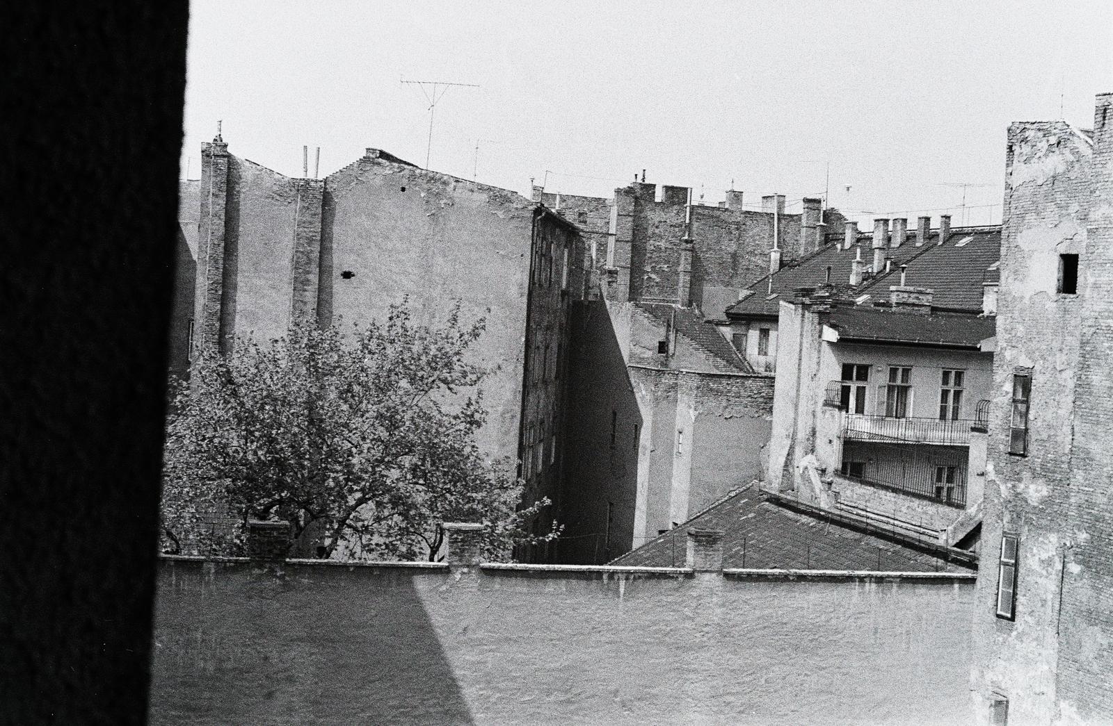 1980, Fortepan/Album101, tűzfal, Fortepan #300015