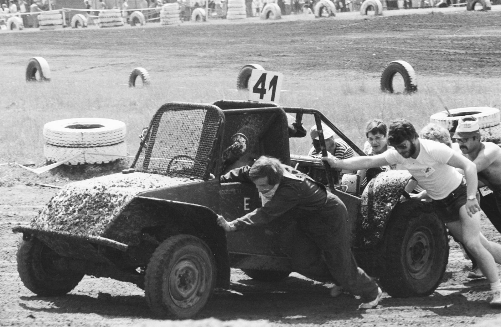 1980, Fortepan/Album101, rajtszám, betolás, Fortepan #300020