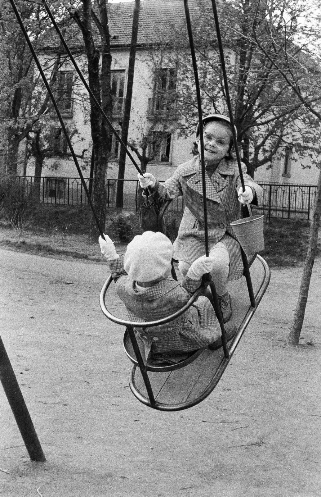 1958, Illés Zoltán, swing, Fortepan #300162