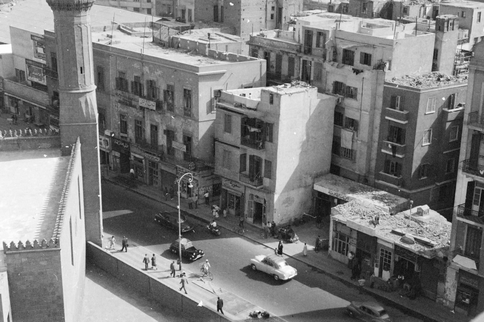 1961, Inkey Tibor, modern építészet, felülnézet, Fortepan #300305