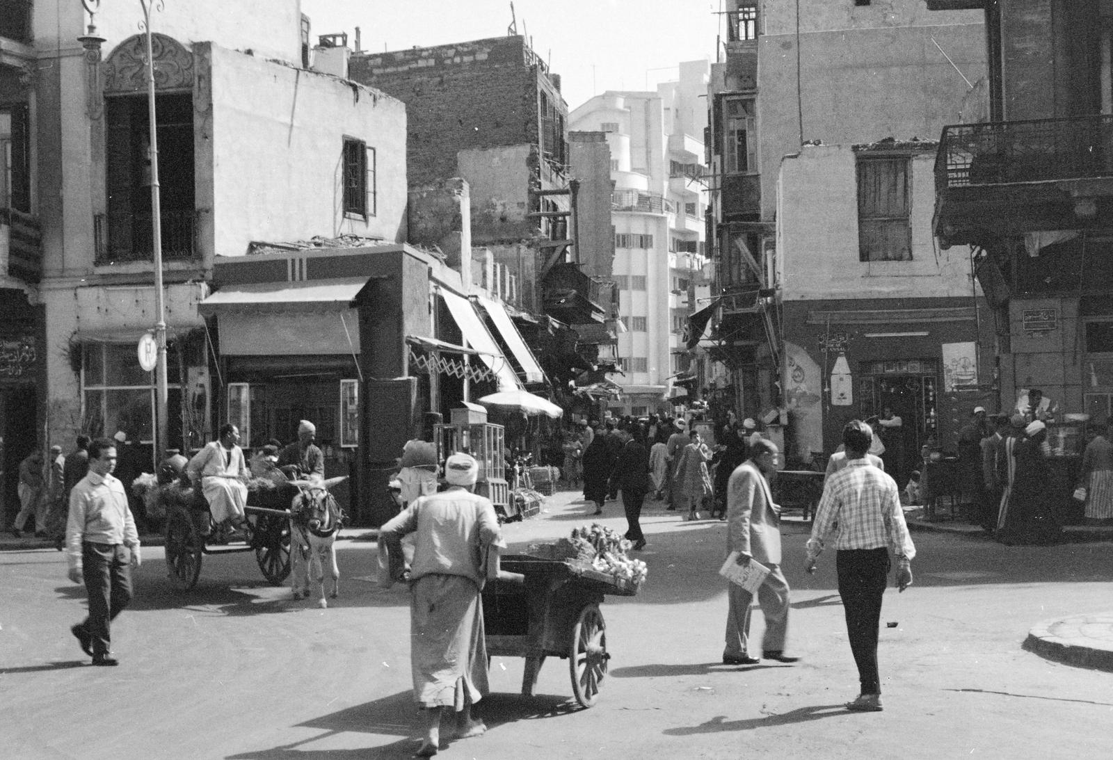 1961, Inkey Tibor, donkey, handbarrow, Fortepan #300308