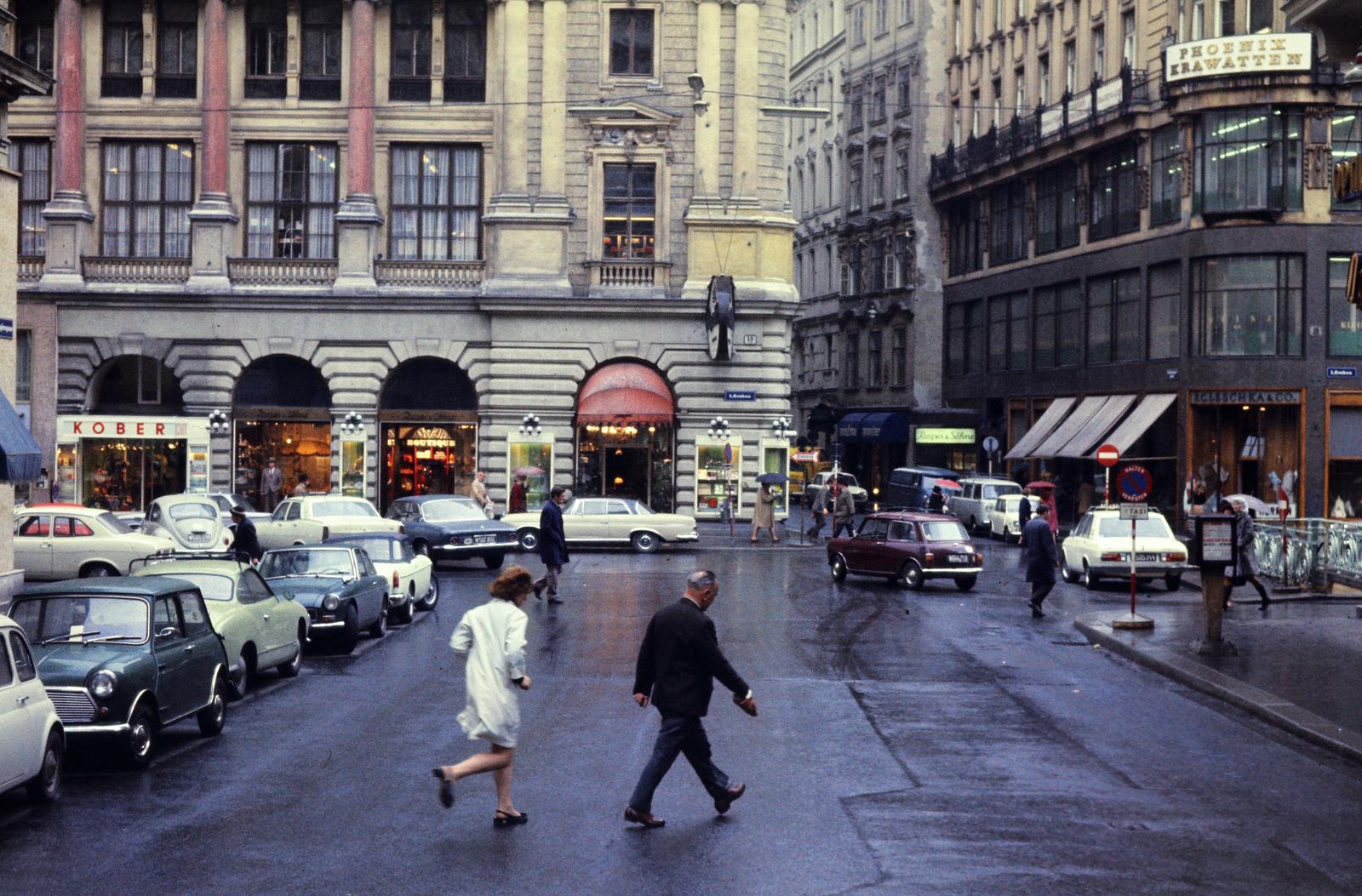 1967, Inkey Tibor, colorful, automobile, street view, Fortepan #300325