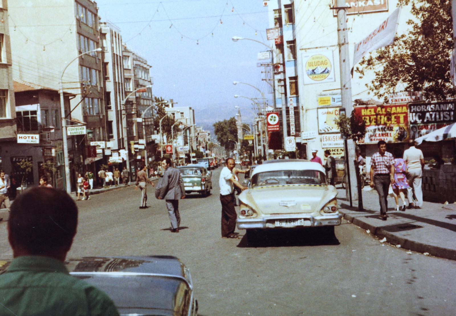 Turkey, İnönü Caddesi., 1963, Jakab Veronika, Fortepan #300355