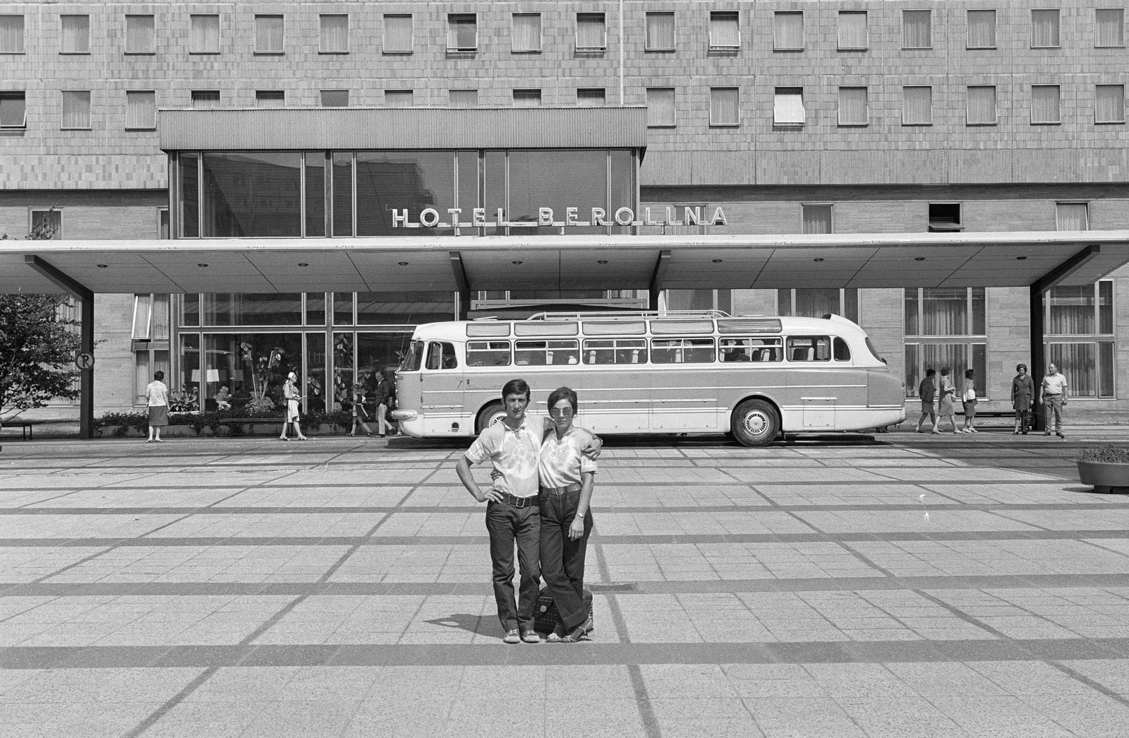 1974, Rékai Zsolt, Best of, átkarol, emberpár, poló, Kelet-Berlin, Fortepan #300615