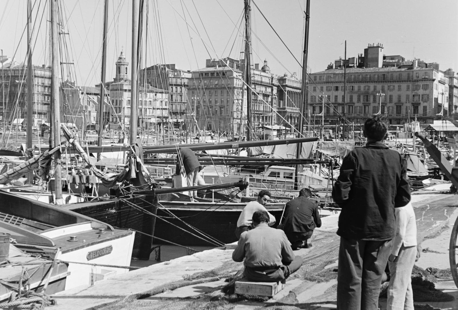 1961, Szalay János, port, Fortepan #300840