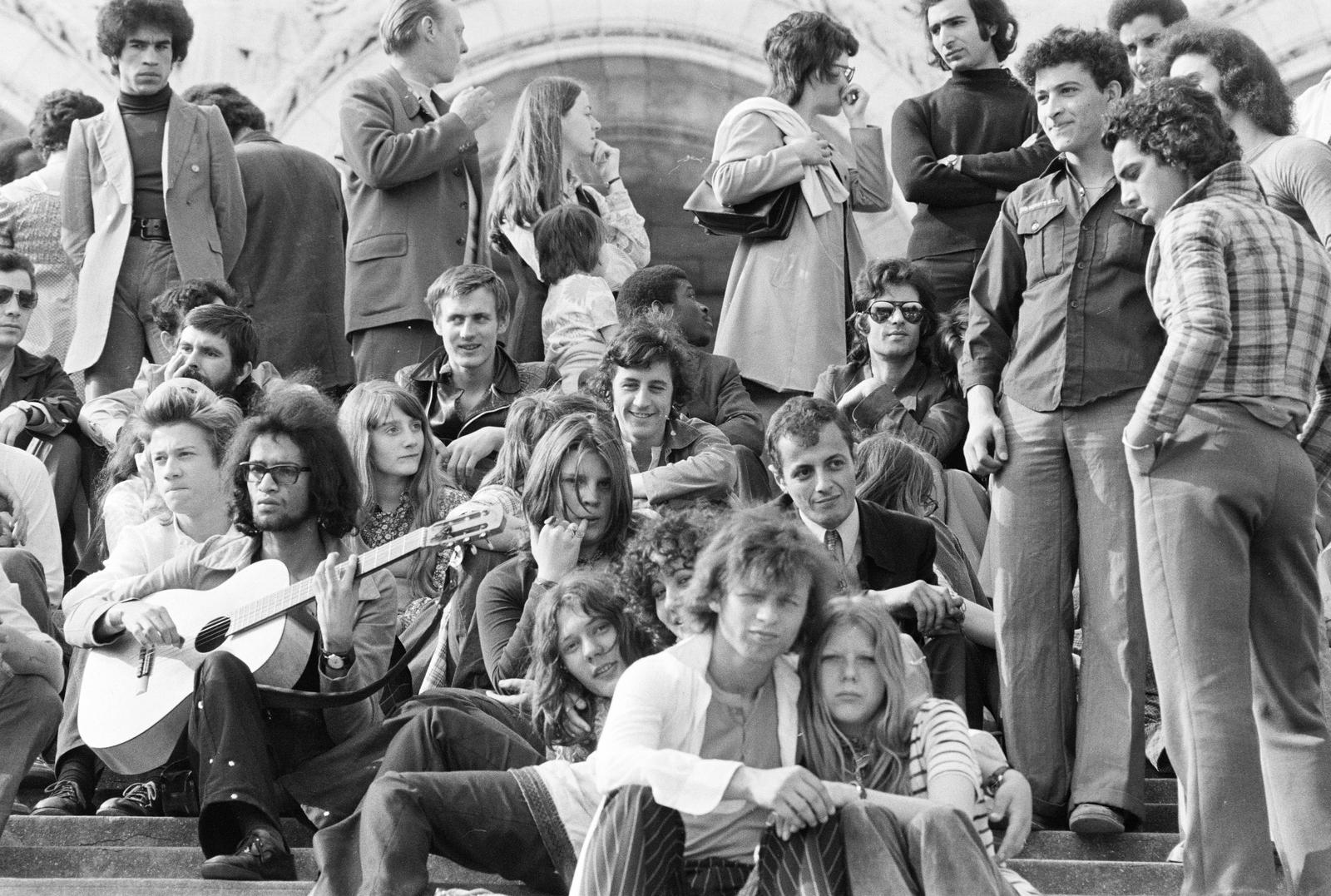 1973, Sólyom Balázs, gitár, zene, Fortepan #300940