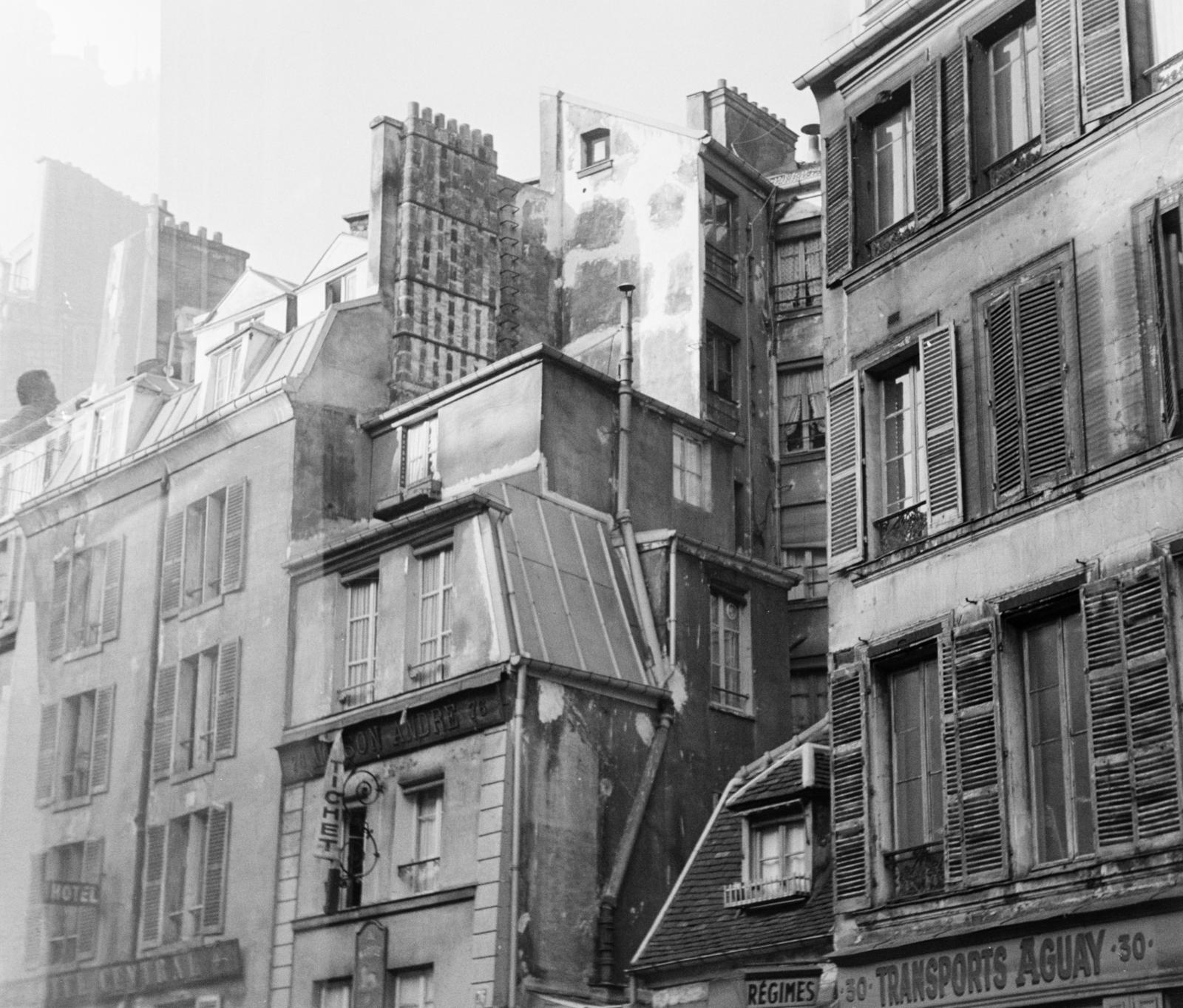 Franciaország, Párizs, Rue Léopold-Bellan 32. számú épület., 1960, Szalay János, Fortepan #301023