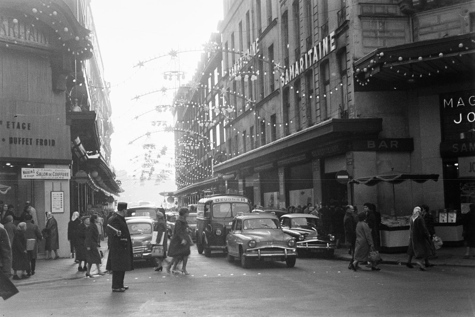 1960, Szalay János, crosswalk, Fortepan #301049