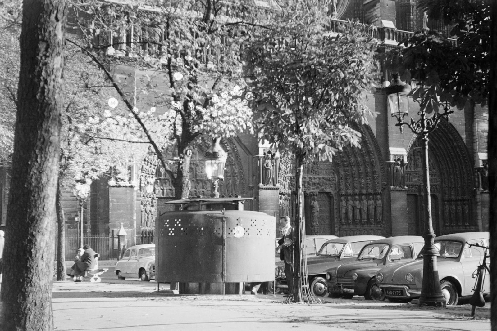 1960, Szalay János, public toilet, Fortepan #301064