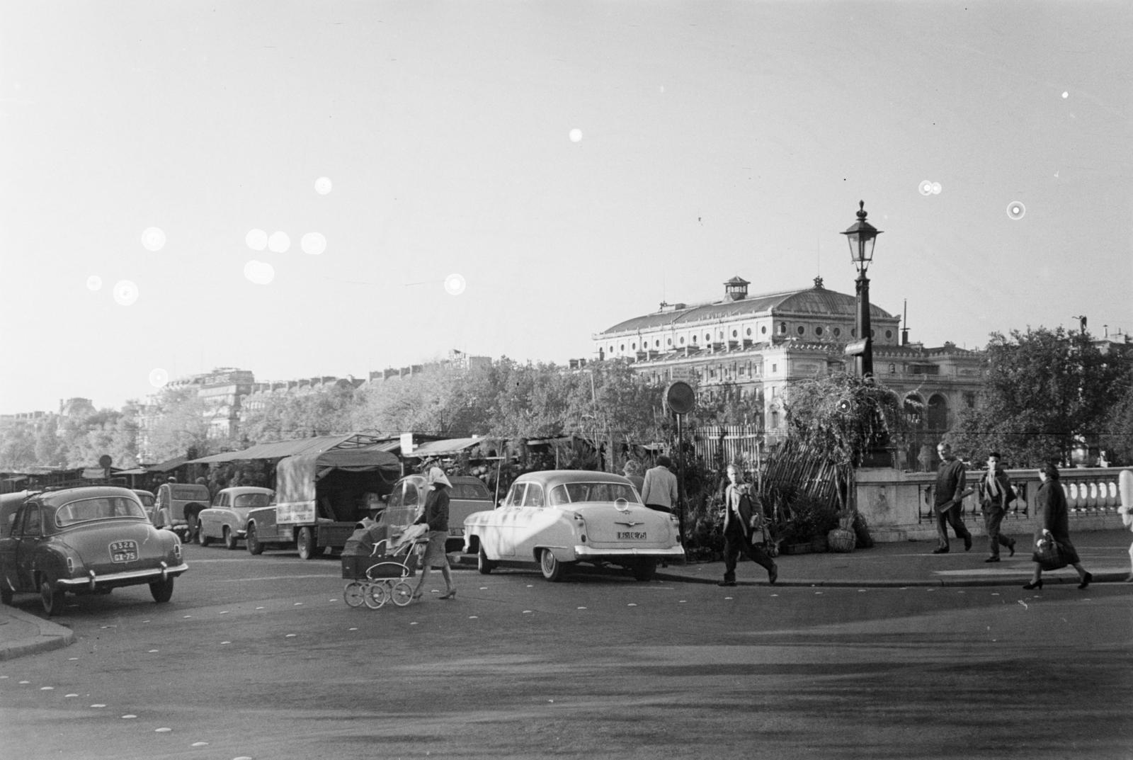 1960, Szalay János, gyalogátkelő, Fortepan #301066