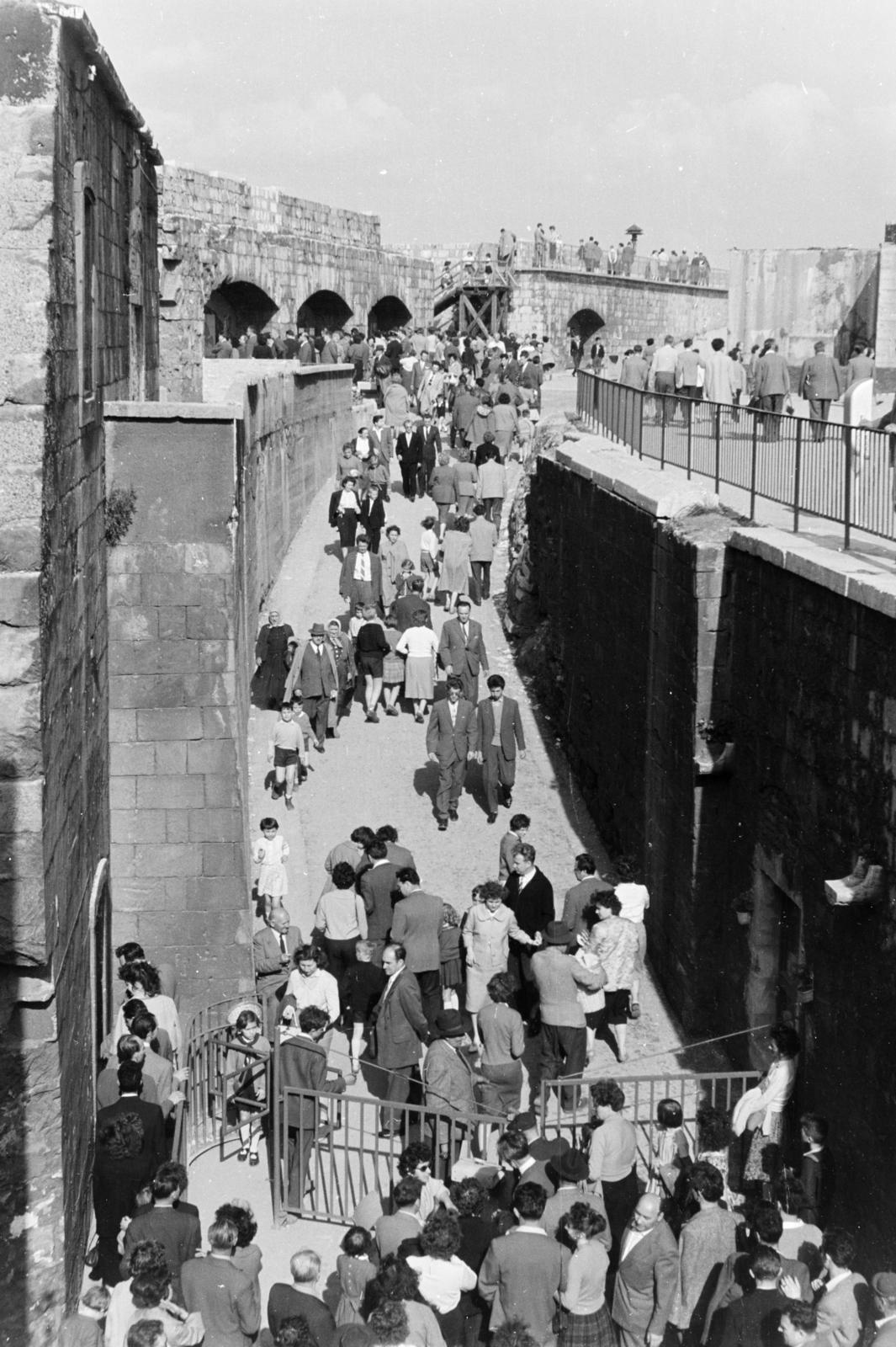 Magyarország, Gellérthegy, Budapest XI., Citadella., 1962, Szalay János, Budapest, Fortepan #301126