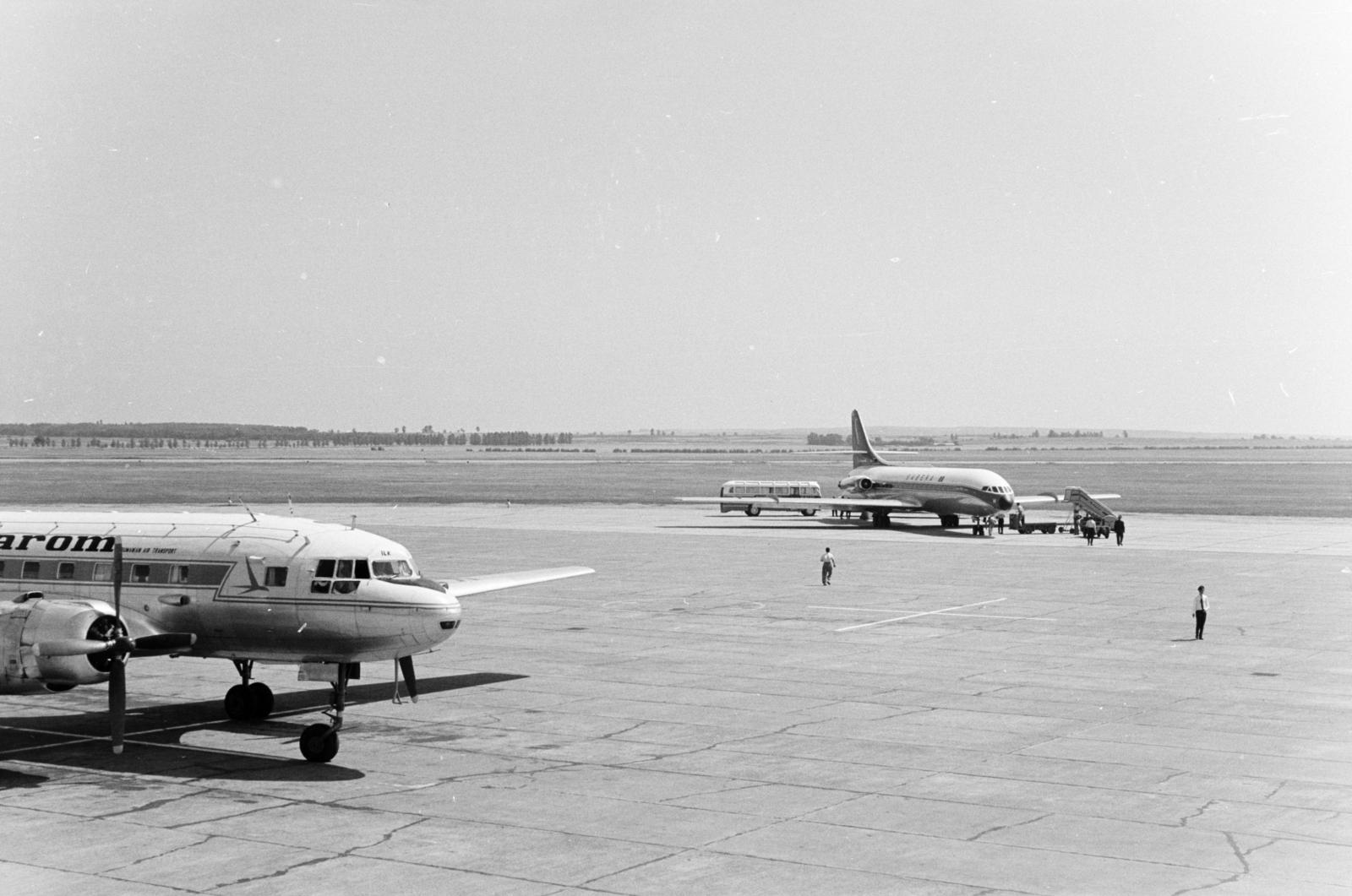 1961, Szalay János, Iljusin IL-14, Fortepan #301166