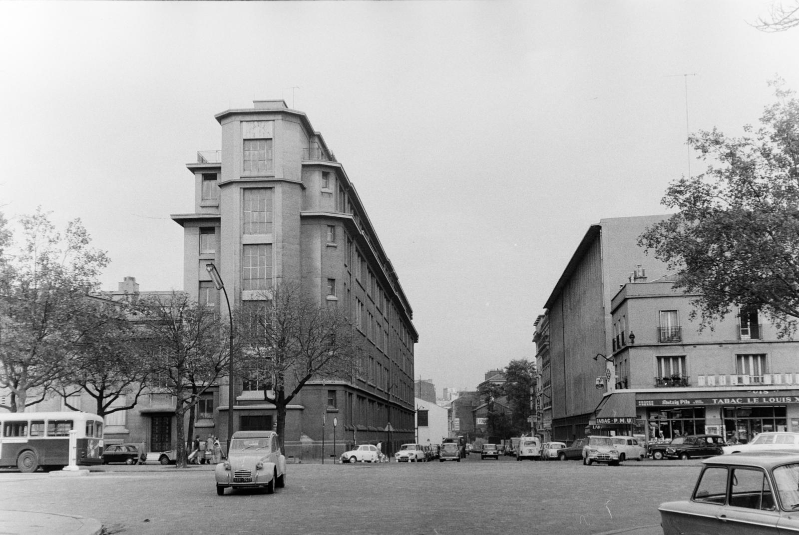 1966, Szalay János, Citroën-brand, french sign, Fortepan #301480