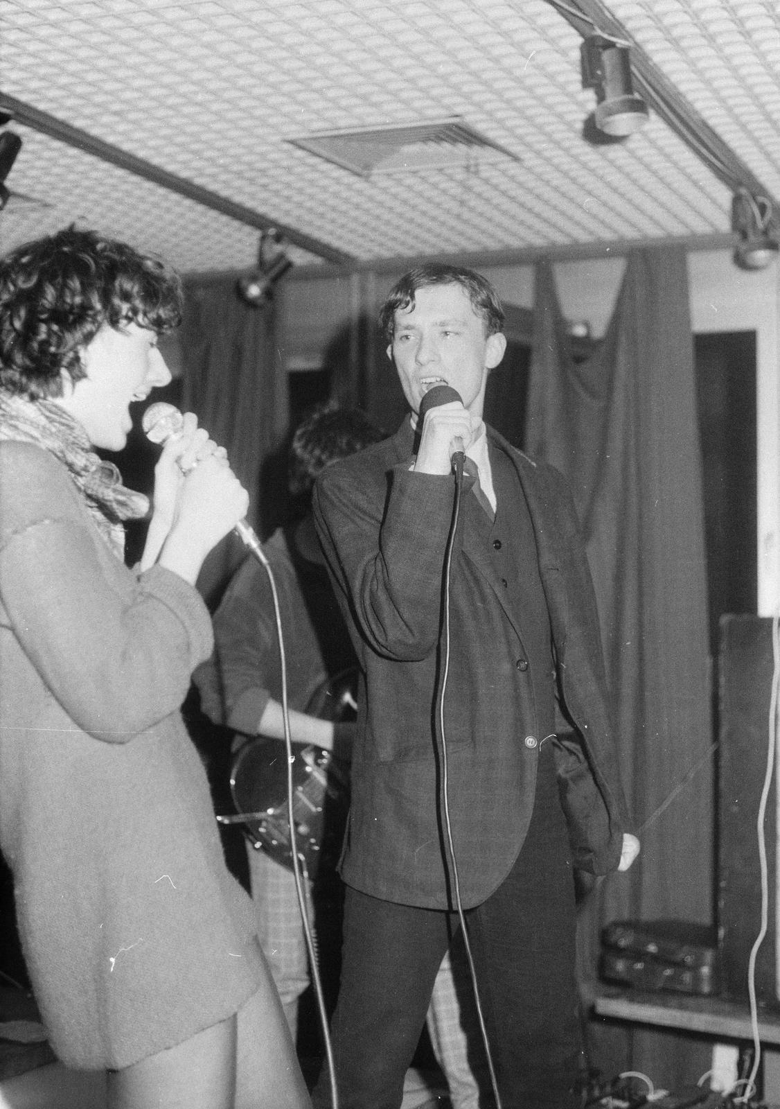 Magyarország, Budapest V., Molnár utca 9., Belvárosi Ifjúsági Ház. Bárdos Deák Ágnes és Kistamás László., 1985, Szaller Károly, Budapest, Fortepan #301614