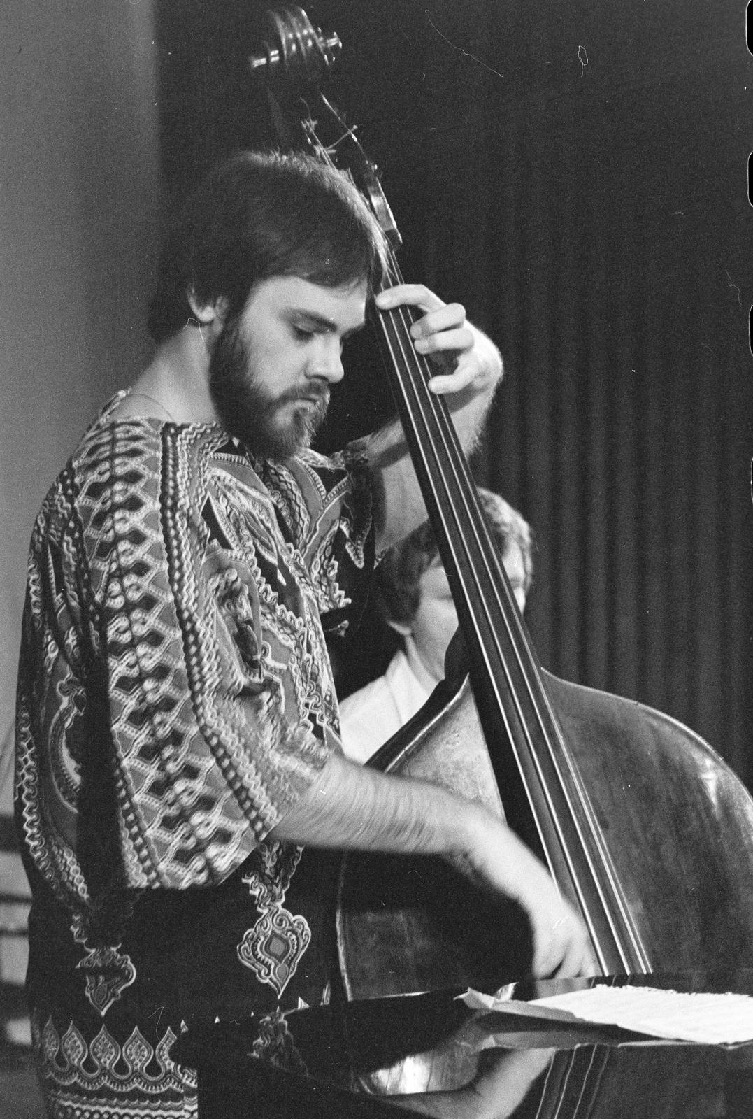 1979, Szaller Károly, nagybőgő, Fortepan #301695