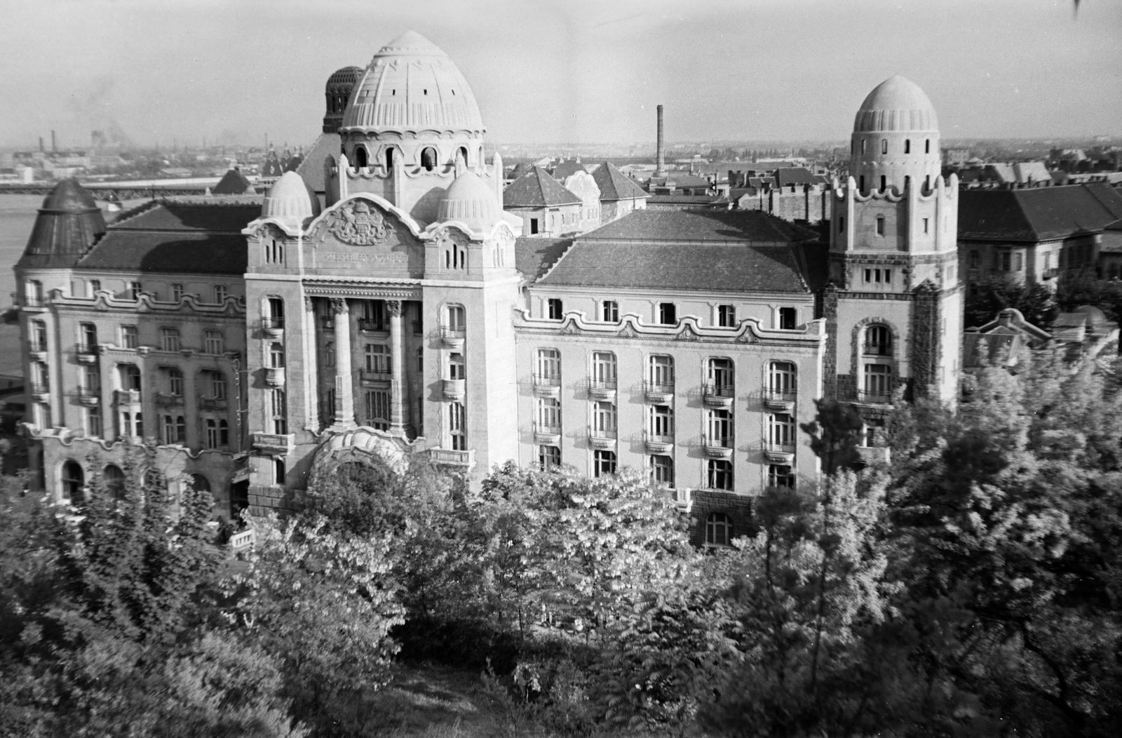 1964, Szalontai Tamás, medical institution, Secession, hotel, Fortepan #301922