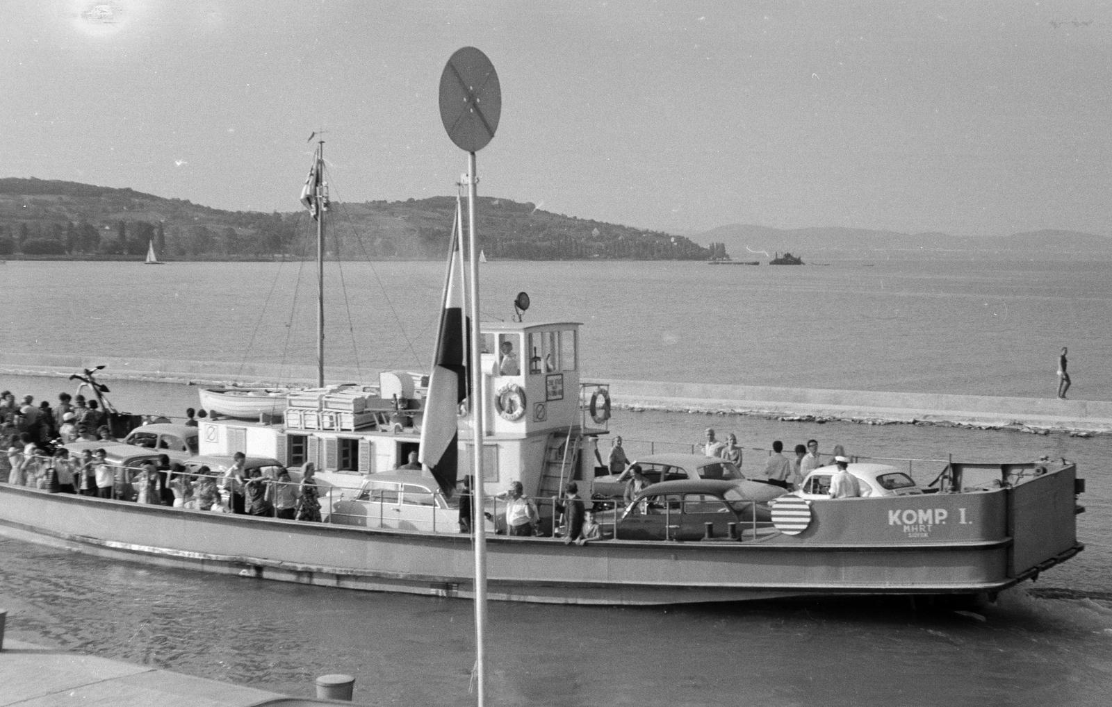 1965, Szalontai Tamás, Komp I. ship, Fortepan #302029