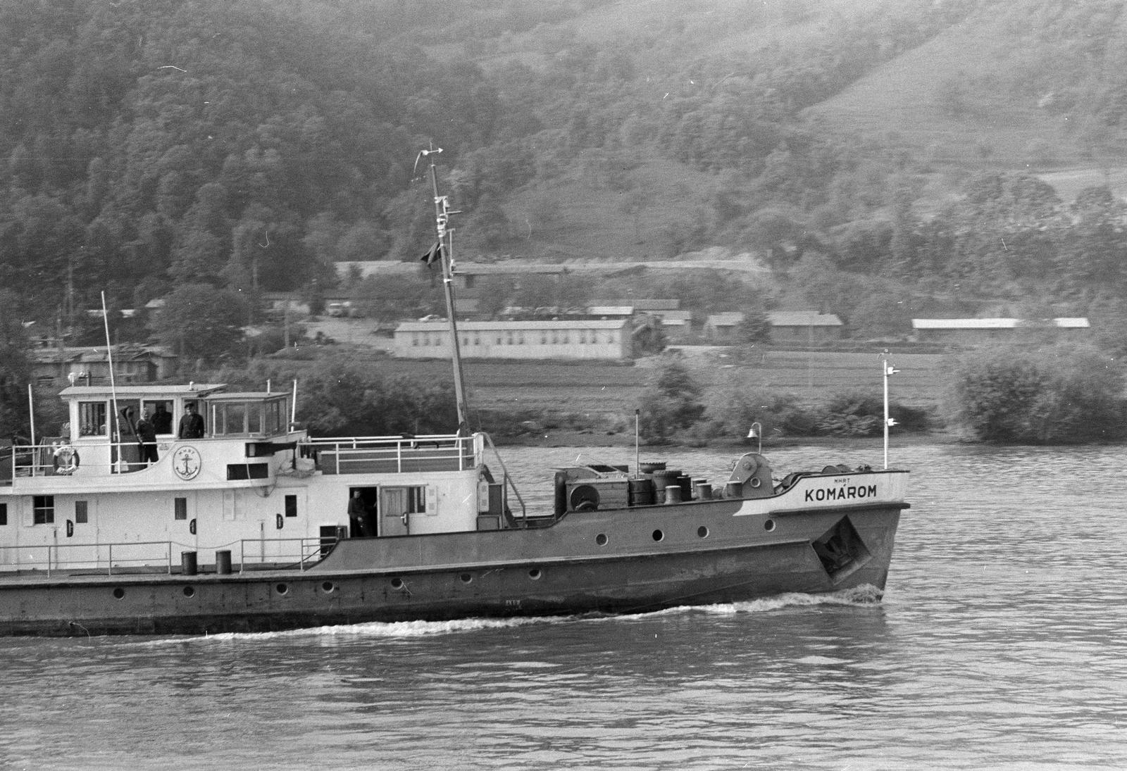 1965, Szalontai Tamás, gőzhajó, Fortepan #302051