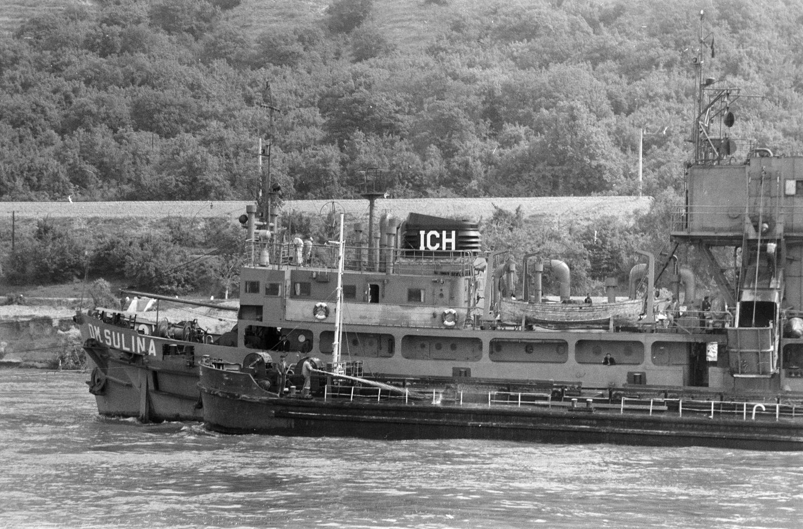 1965, Szalontai Tamás, hajó, Fortepan #302057