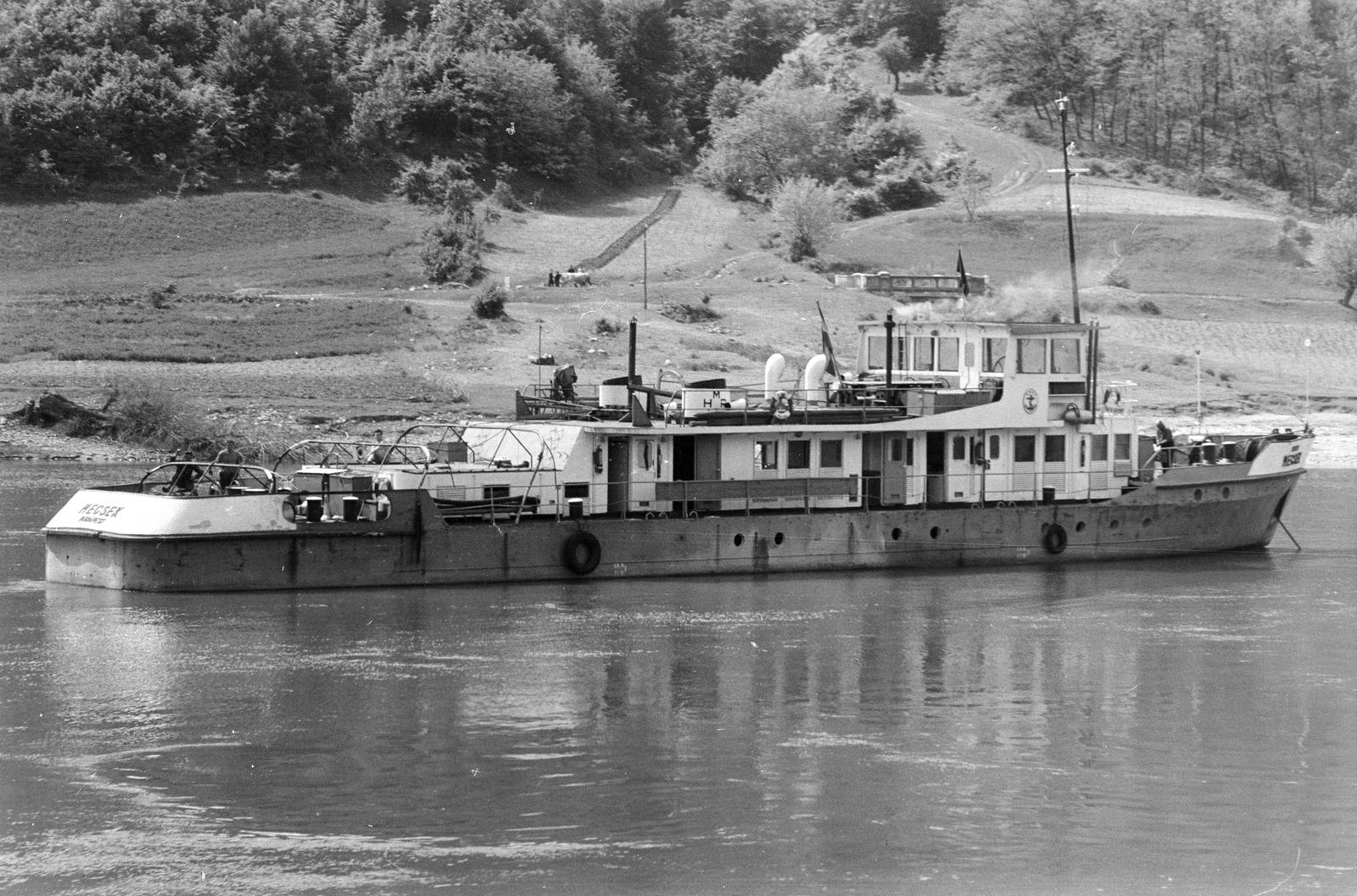 1965, Szalontai Tamás, hajó, Fortepan #302066