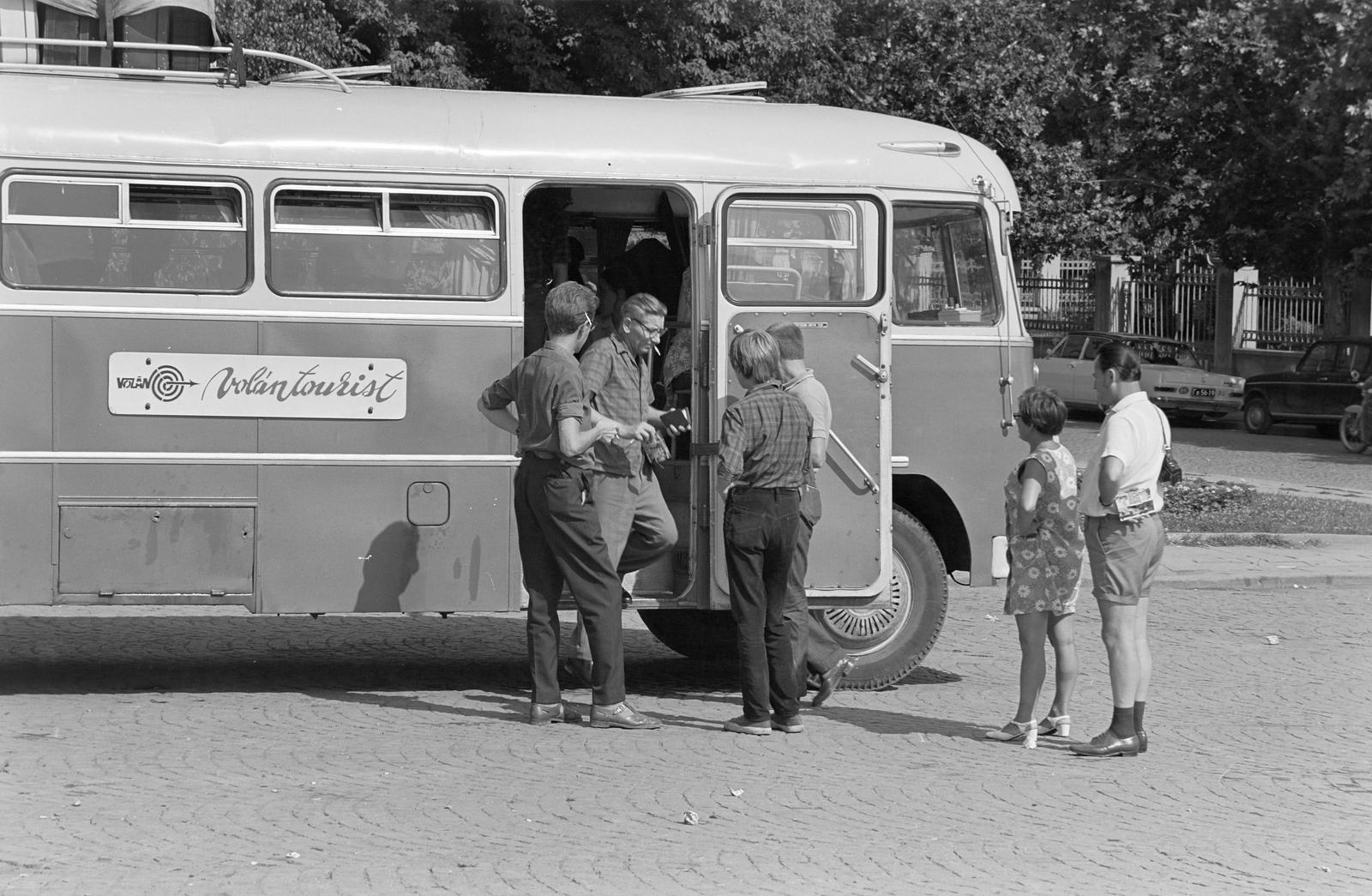 1969, Szalontai Tamás, Volán organisation, bus, Fortepan #302082