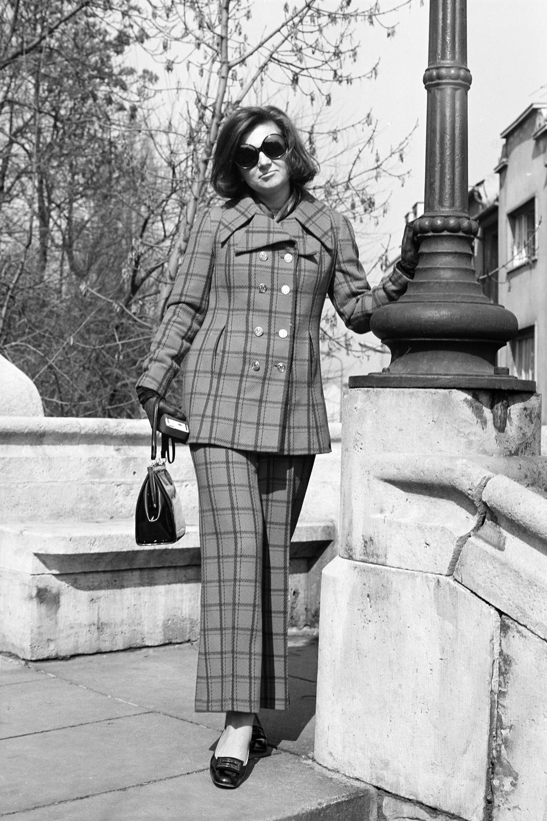 1970, Szalontai Tamás, pantsuit, Fortepan #302092