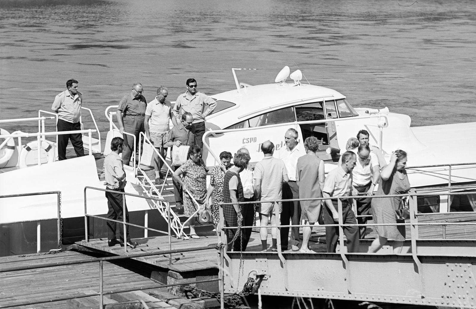 1970, Szalontai Tamás, stairs, ship, Fortepan #302106