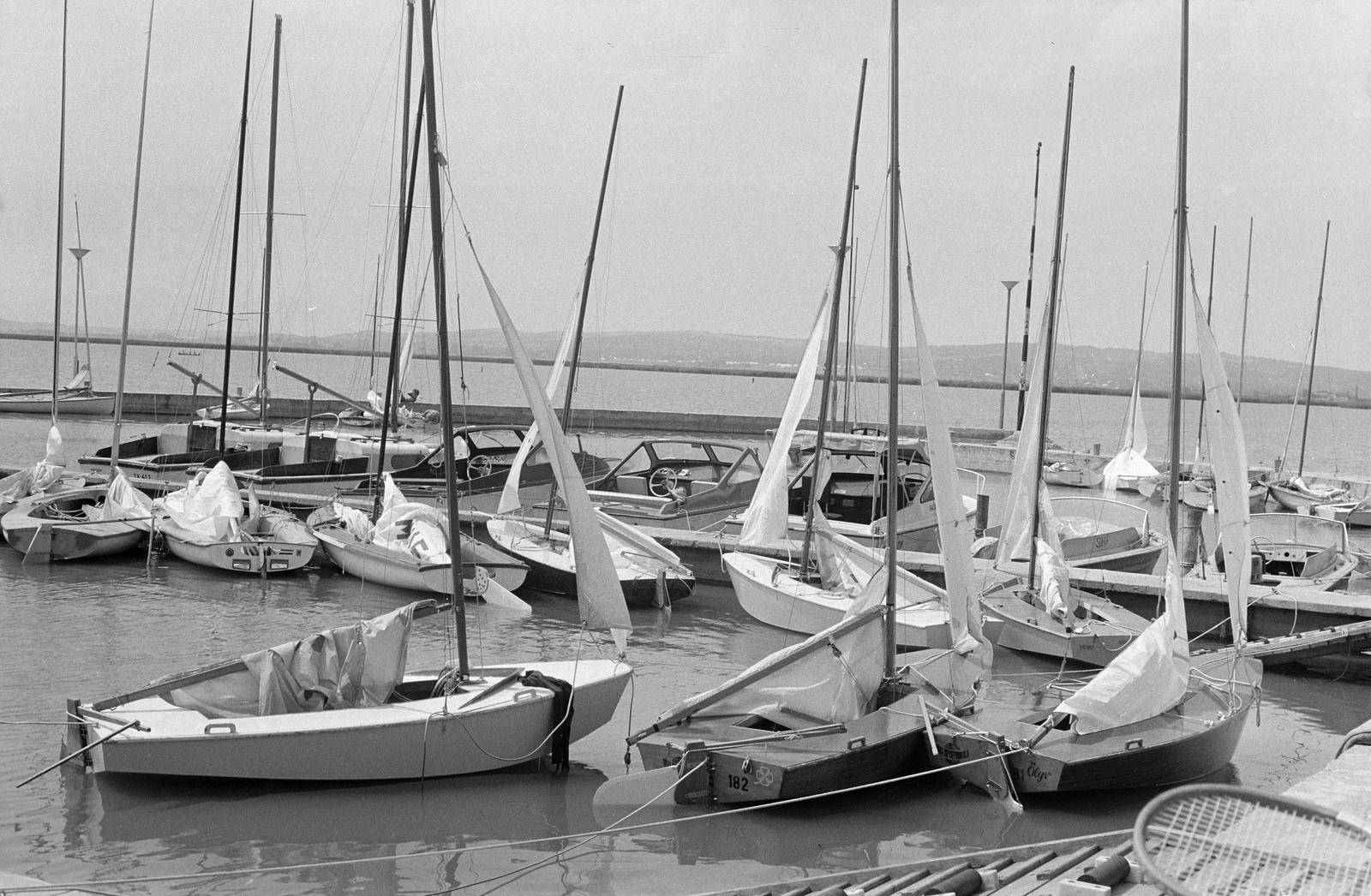 1980, Szalontai Tamás, vitorláshajó, árbóc, Fortepan #302113