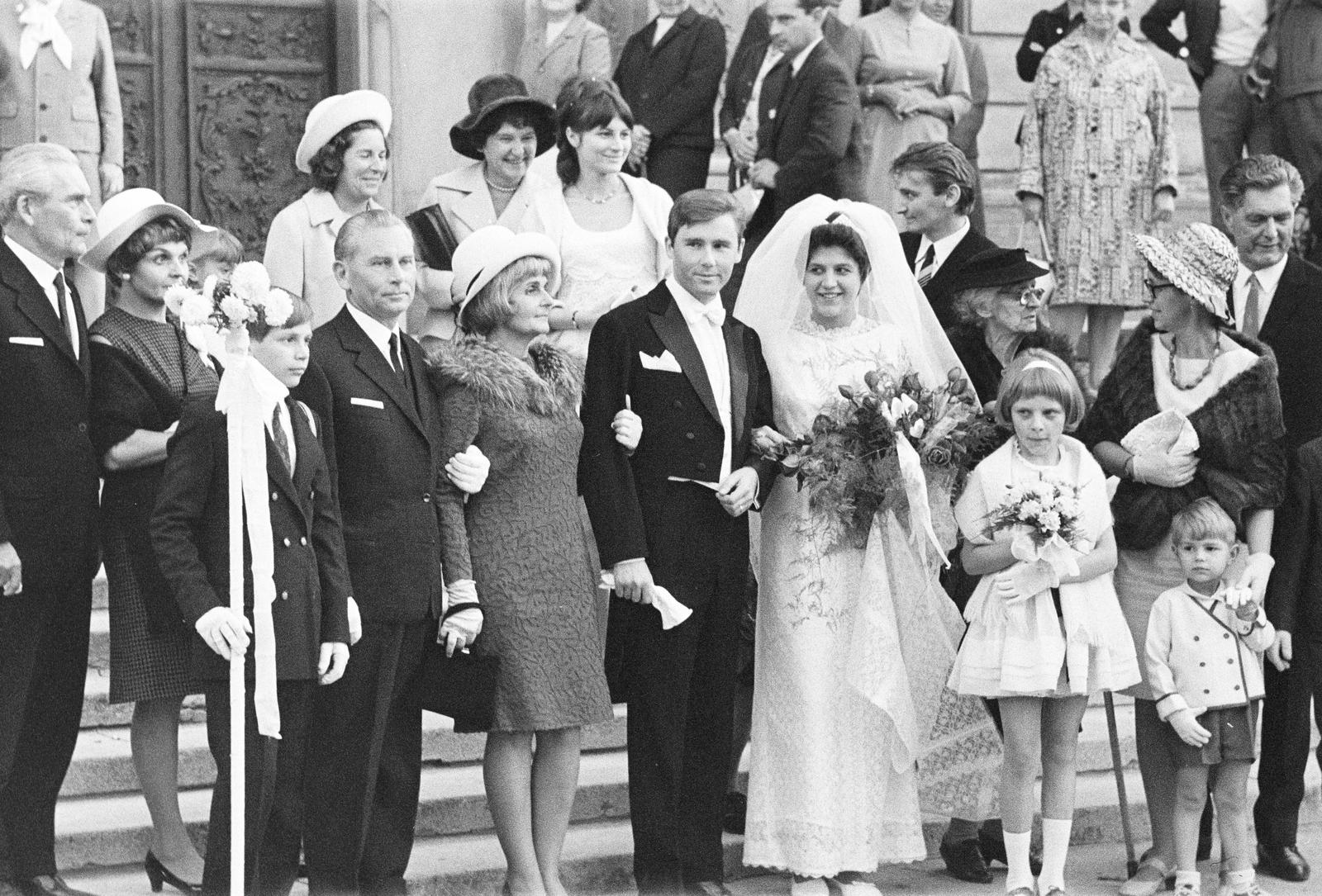 1960, Szalontai Tamás, frakk, esküvő, ünneplő ruha, Fortepan #302133