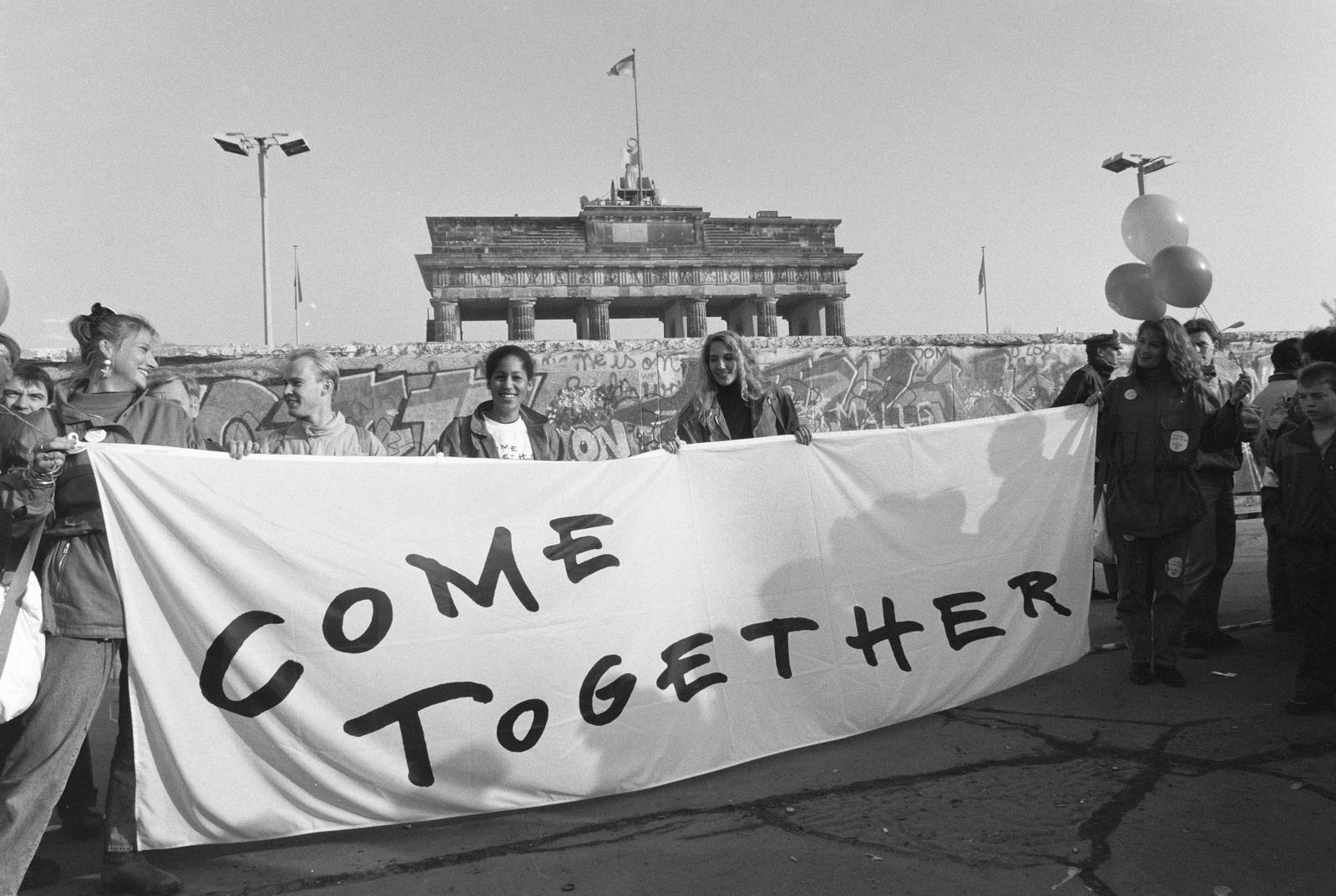 1989, Szebeni András, Berlini fal, Fortepan #302273
